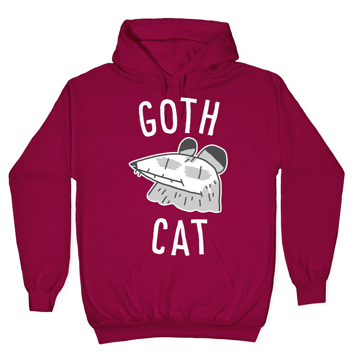 Goth Cat Hoodie