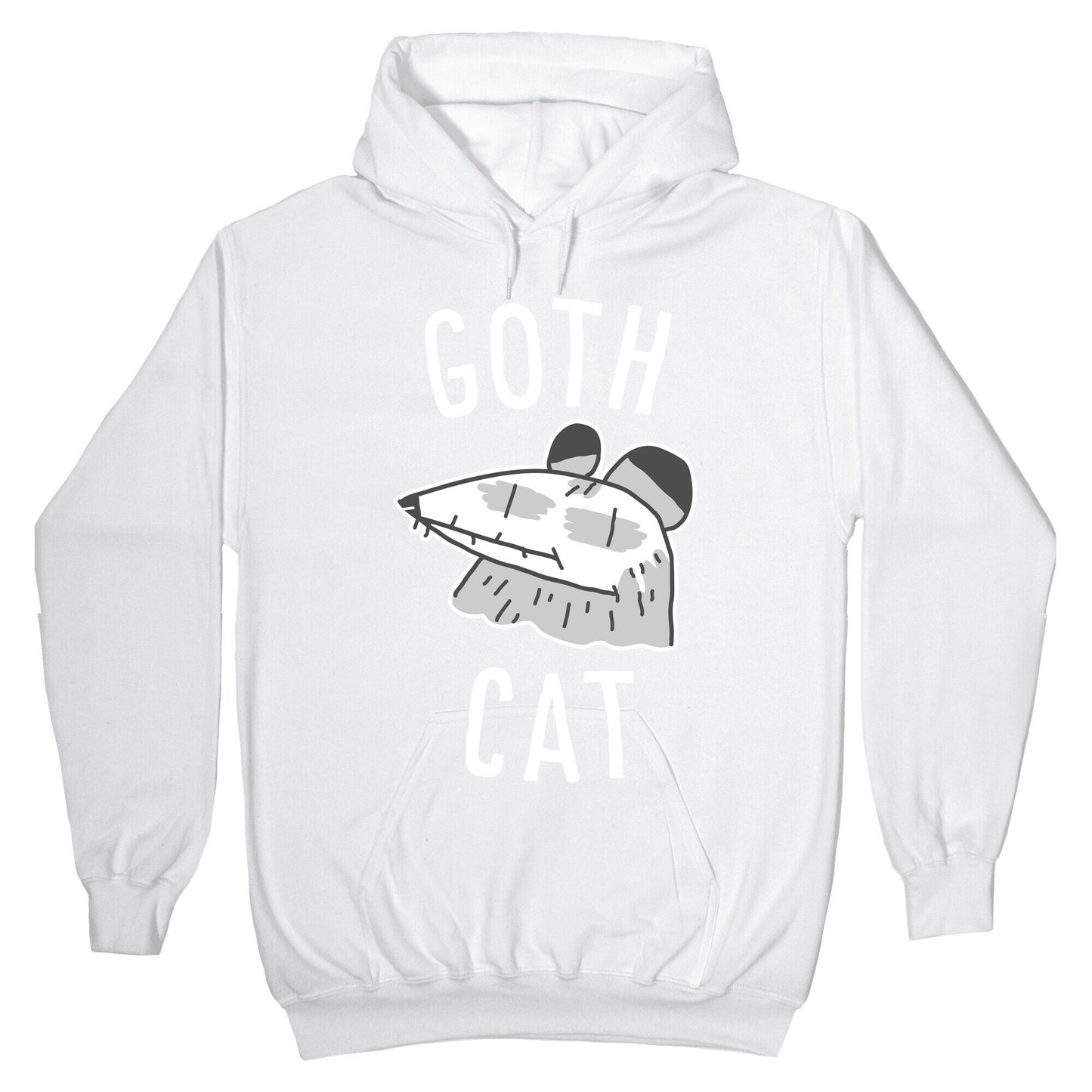 Goth Cat Hoodie