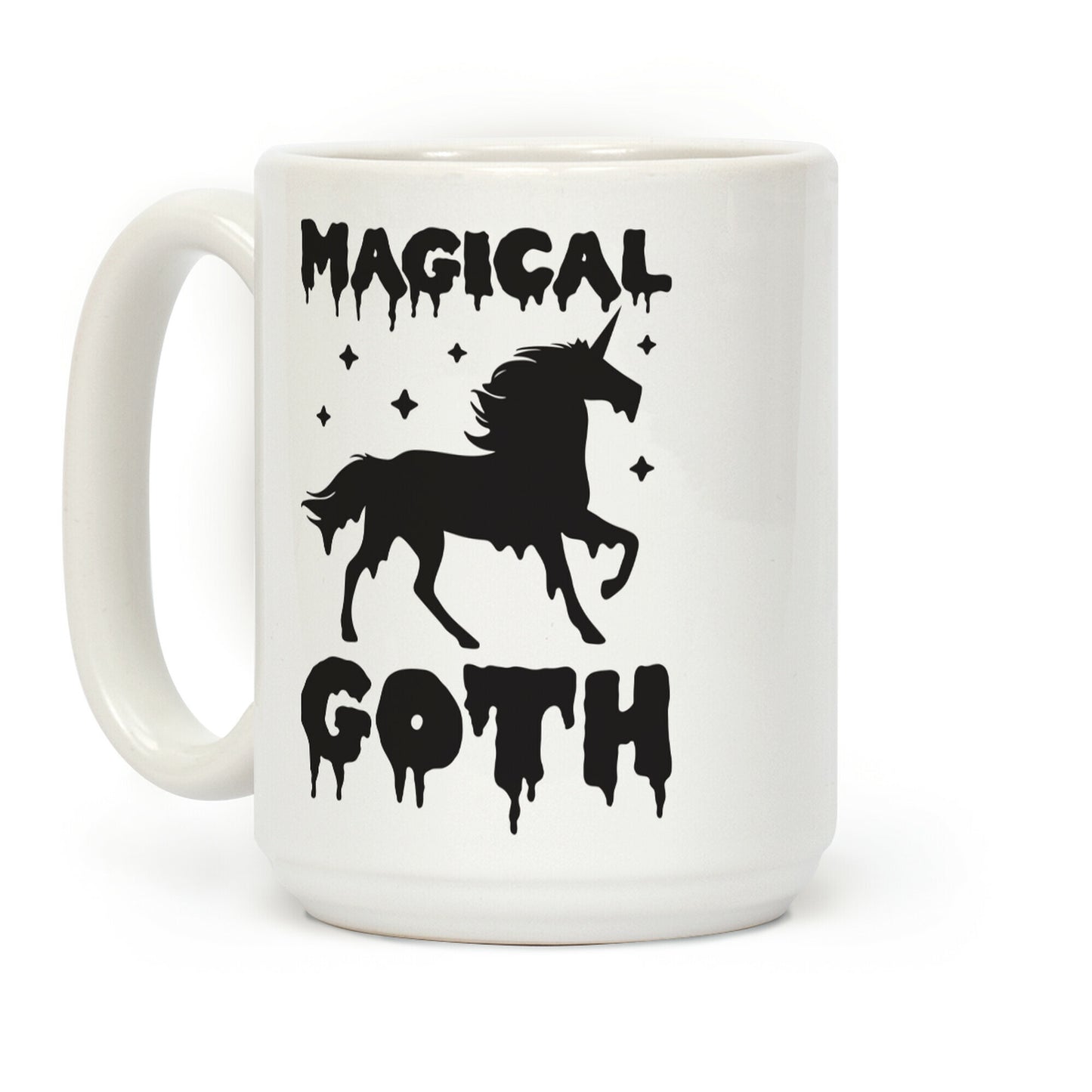 Magical Goth Unicorn Coffee Mug