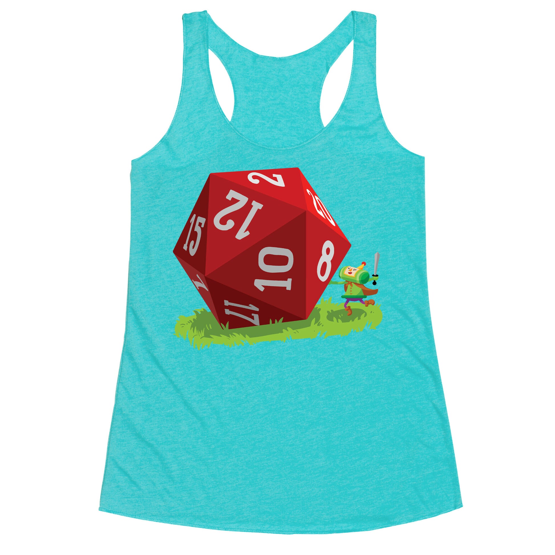 D20 Katamari Racerback Tank