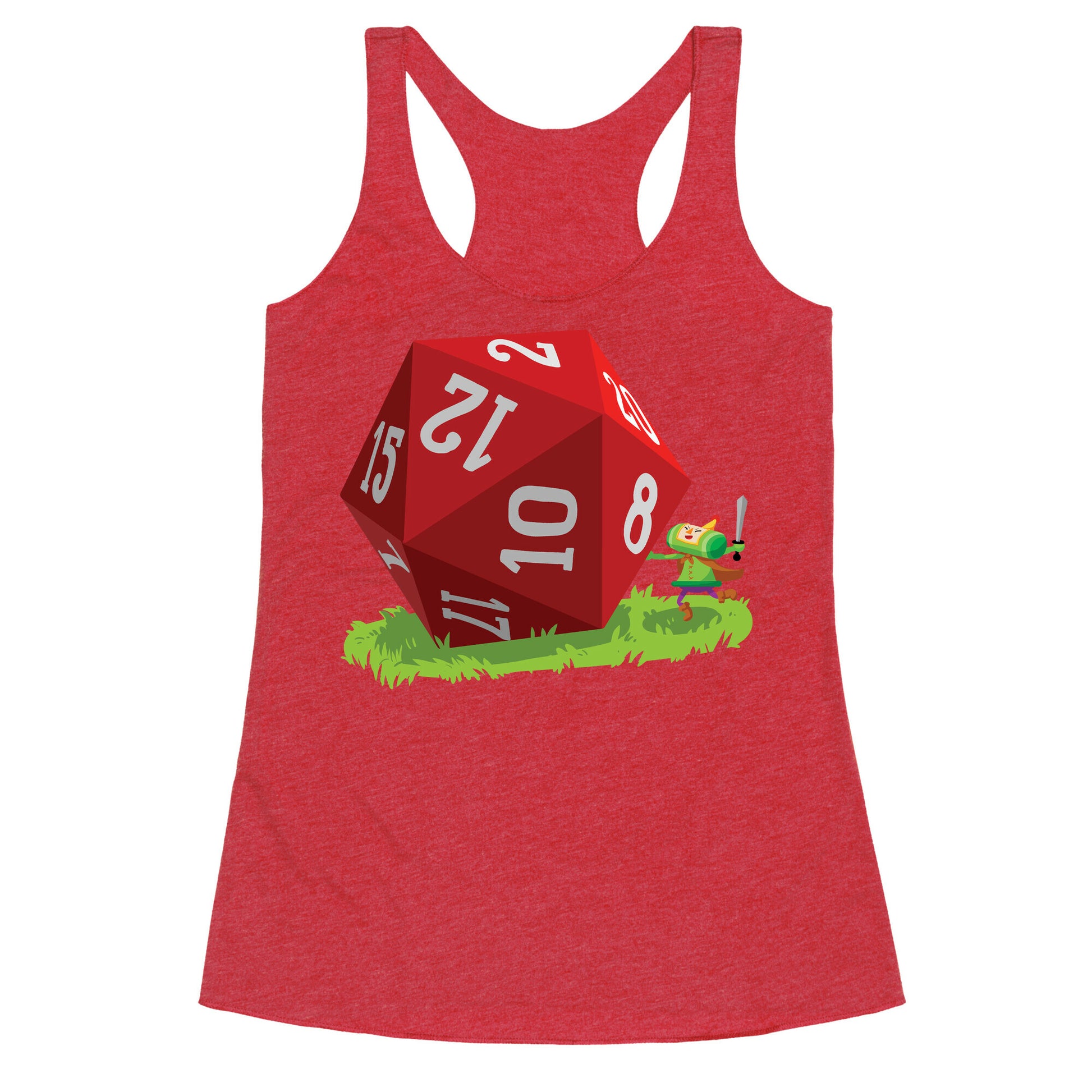 D20 Katamari Racerback Tank