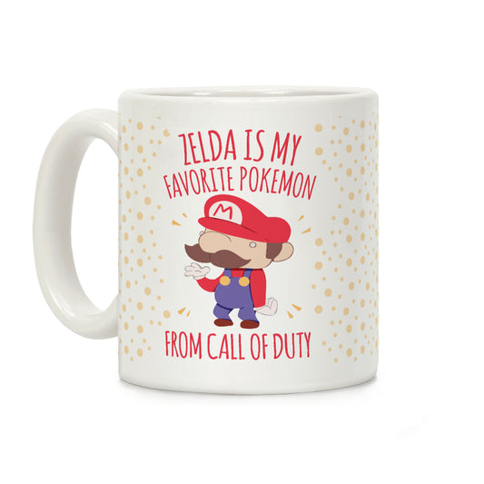 Zelda Is My Favorite Pokemon Coffee Mug