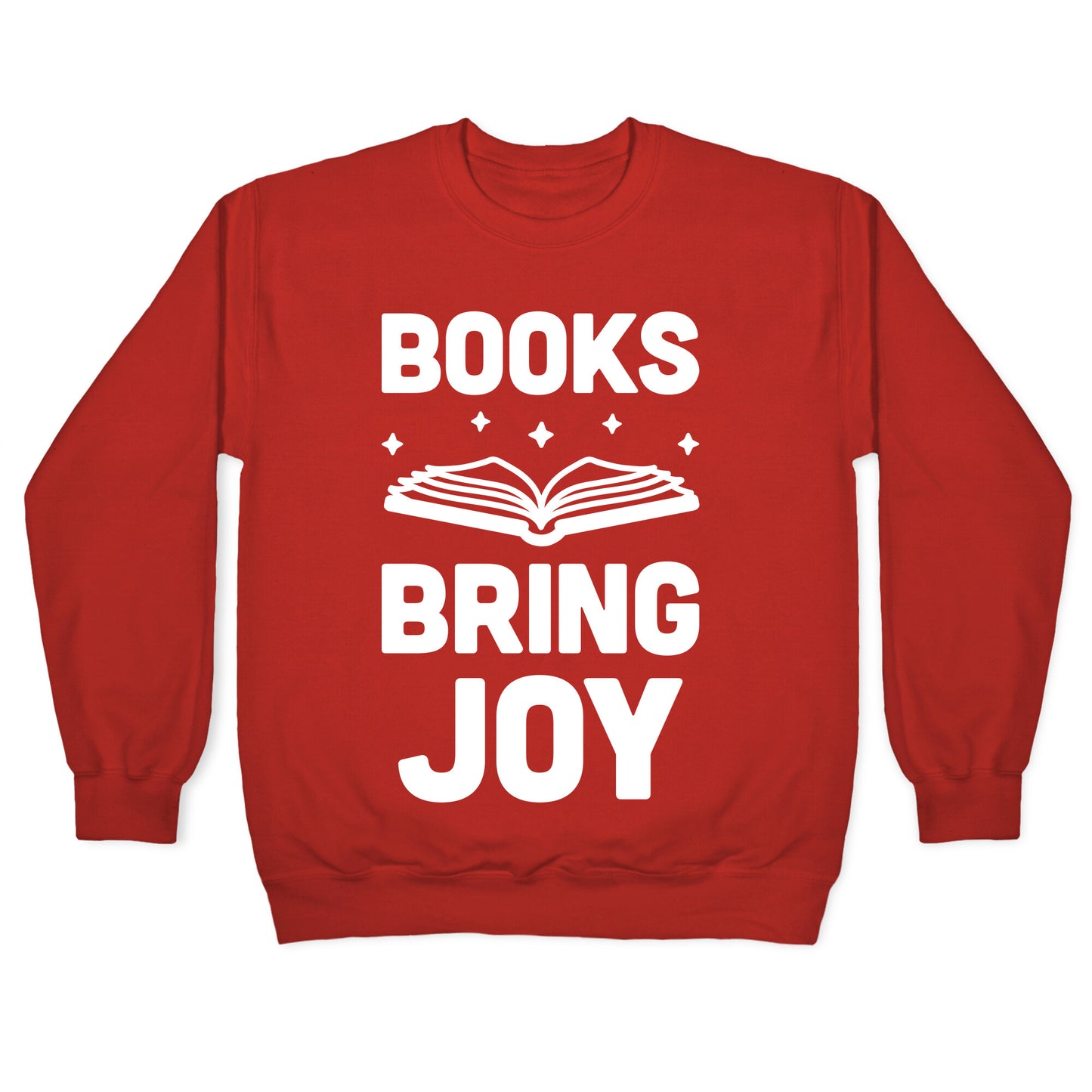 Books Bring Joy Crewneck Sweatshirt