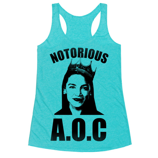 Notorious AOC (Alexandria Ocasio-Cortez) Racerback Tank