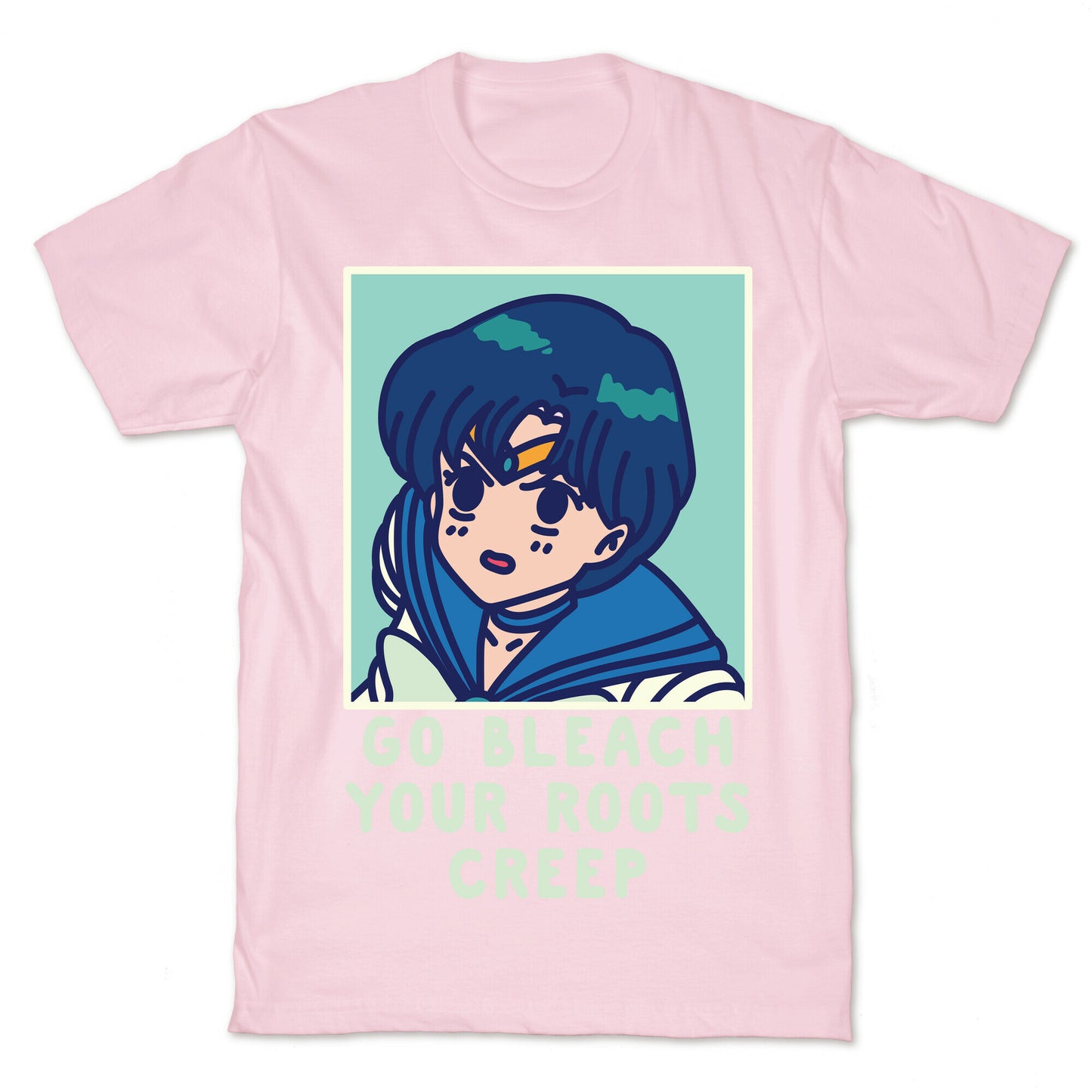 Go Bleach Your Roots Creep Sailor Mercury T-Shirt