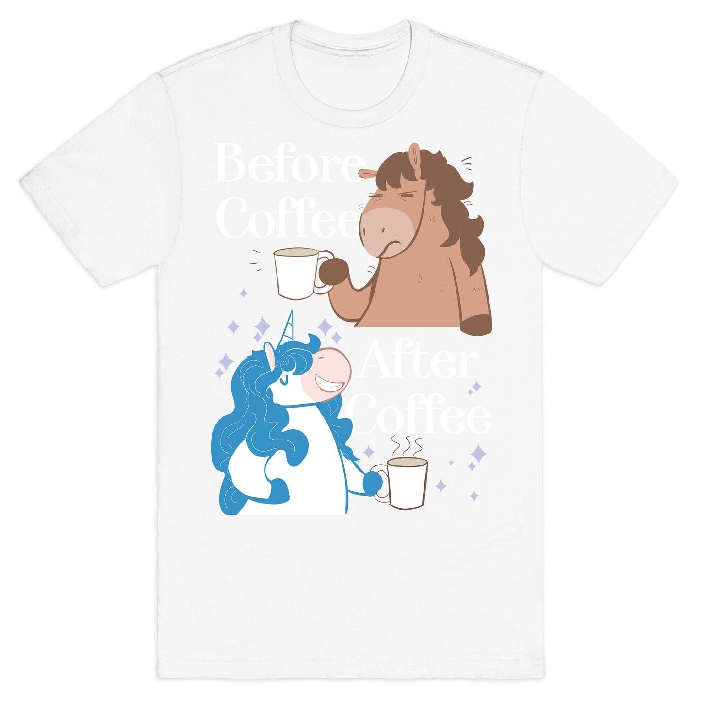 Before Coffee and After Coffee T-Shirt