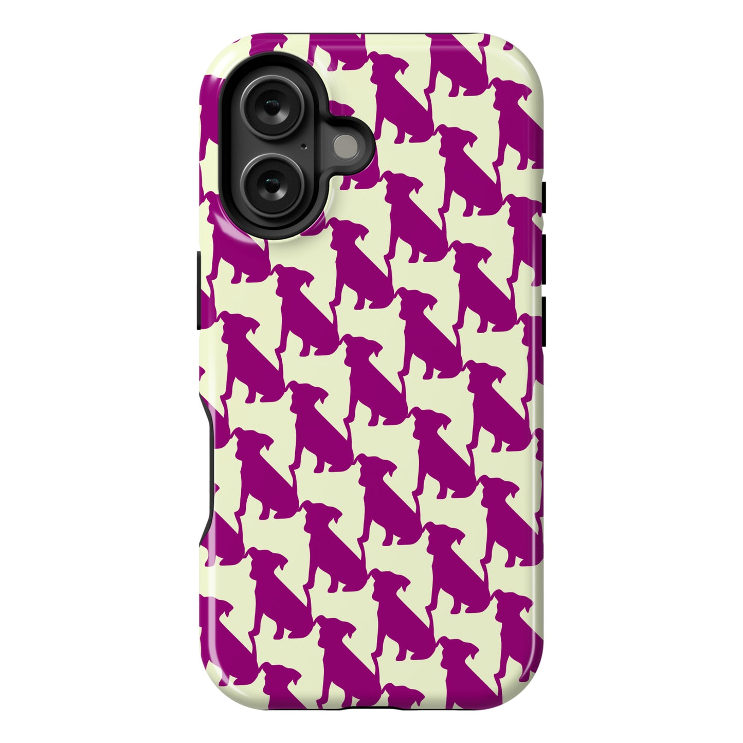 Dogtooth Pattern Phone Case
