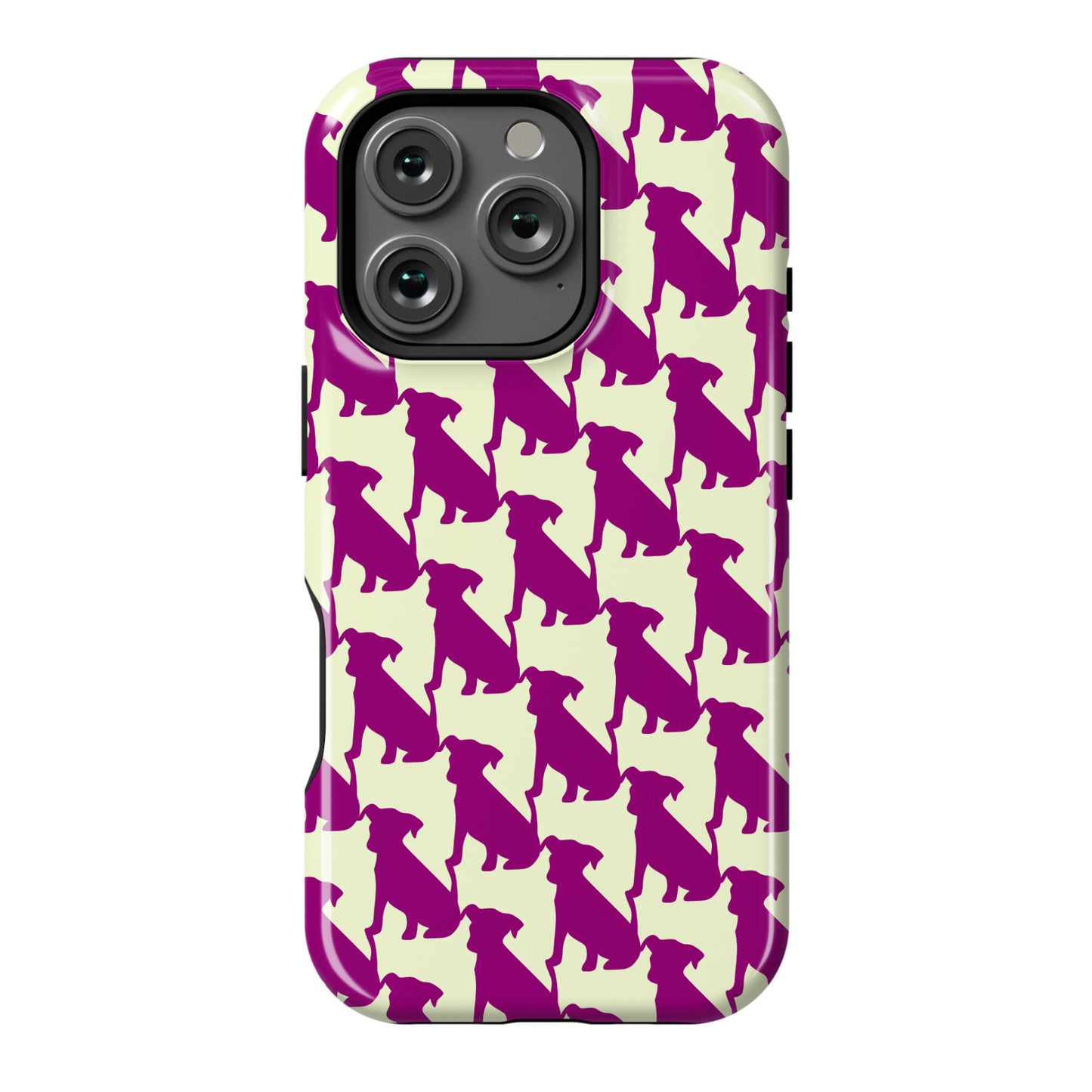 Dogtooth Pattern Phone Case