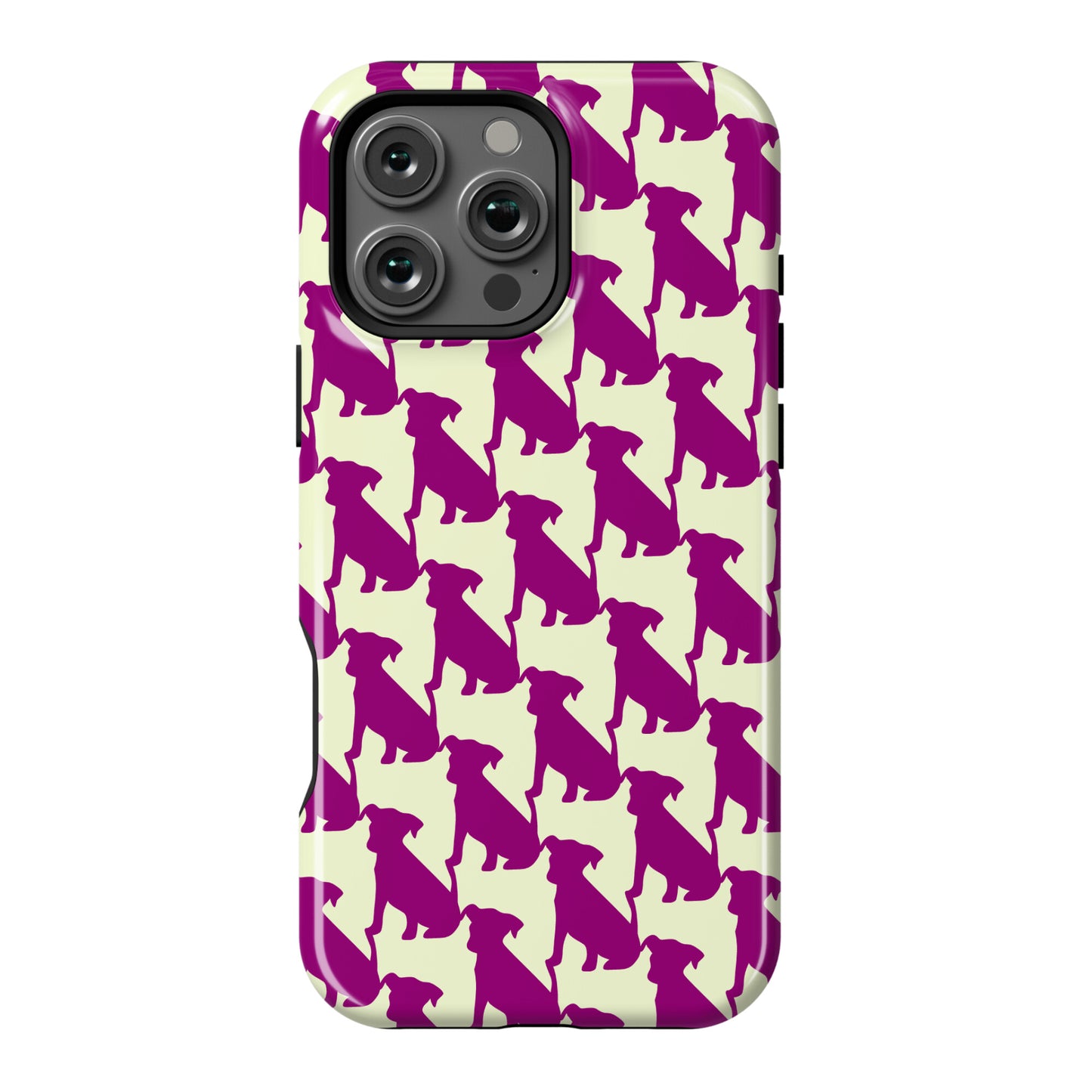 Dogtooth Pattern Phone Case