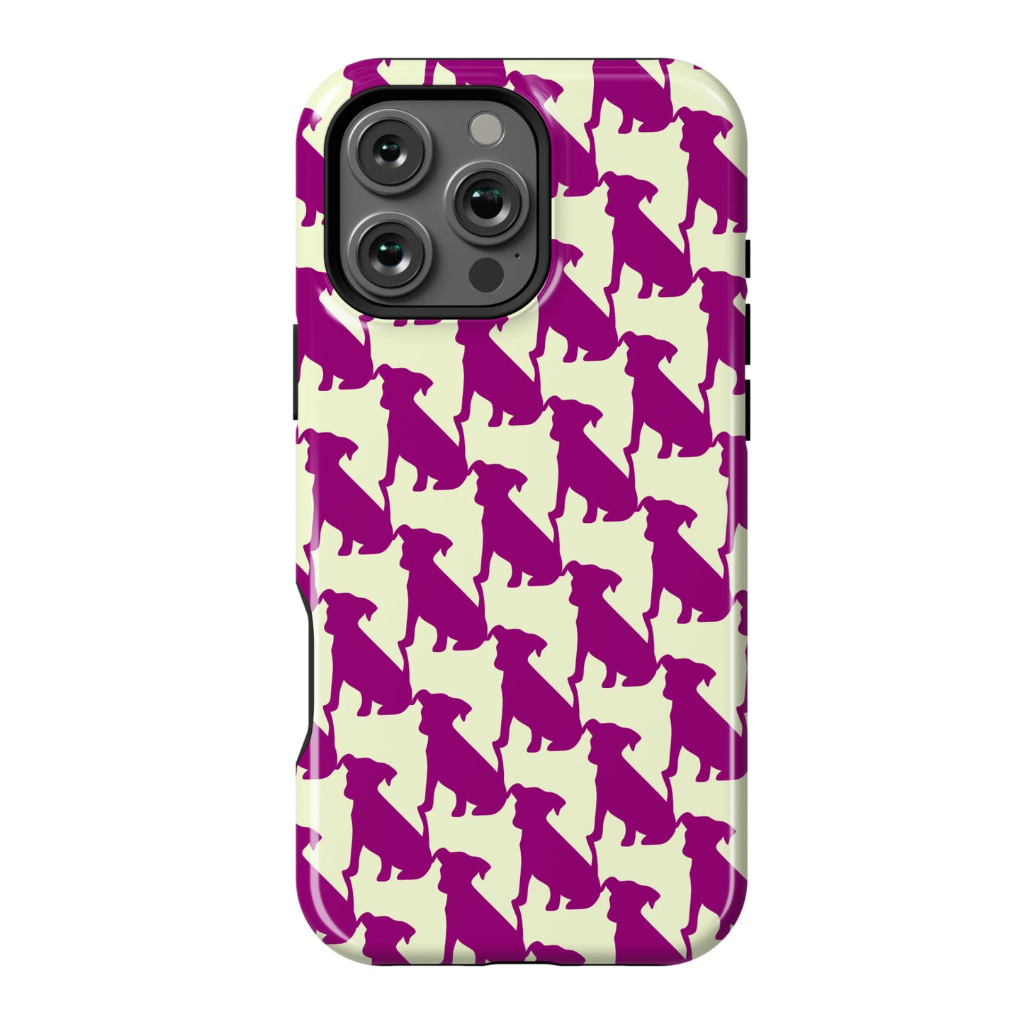 Dogtooth Pattern Phone Case