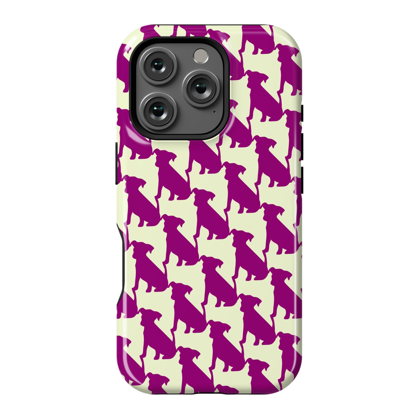 Dogtooth Pattern Phone Case
