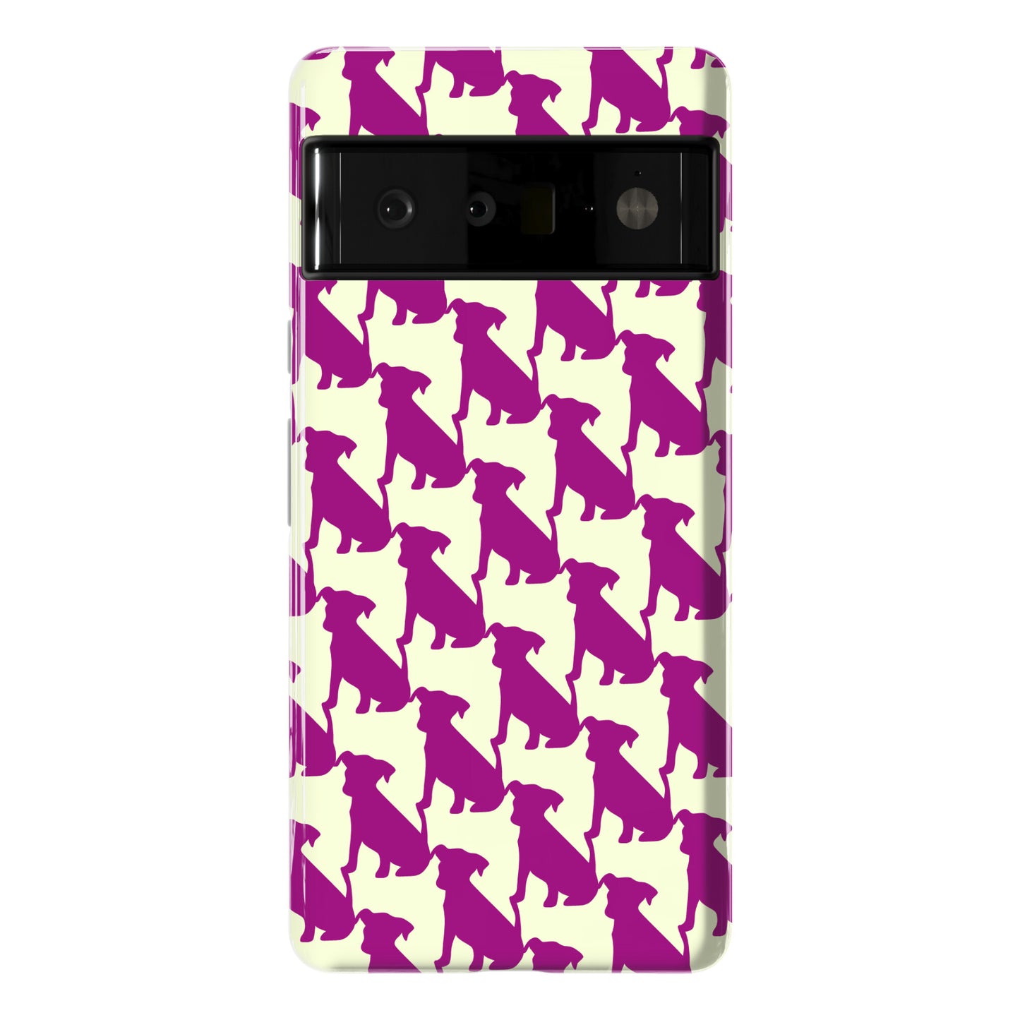 Dogtooth Pattern Phone Case