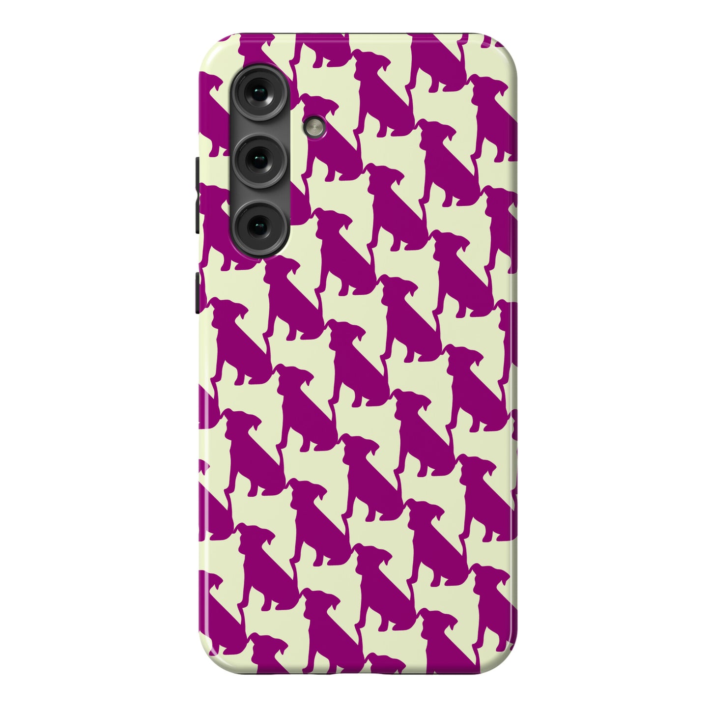 Dogtooth Pattern Phone Case