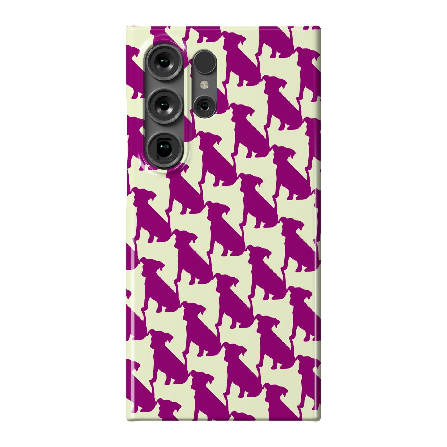 Dogtooth Pattern Phone Case