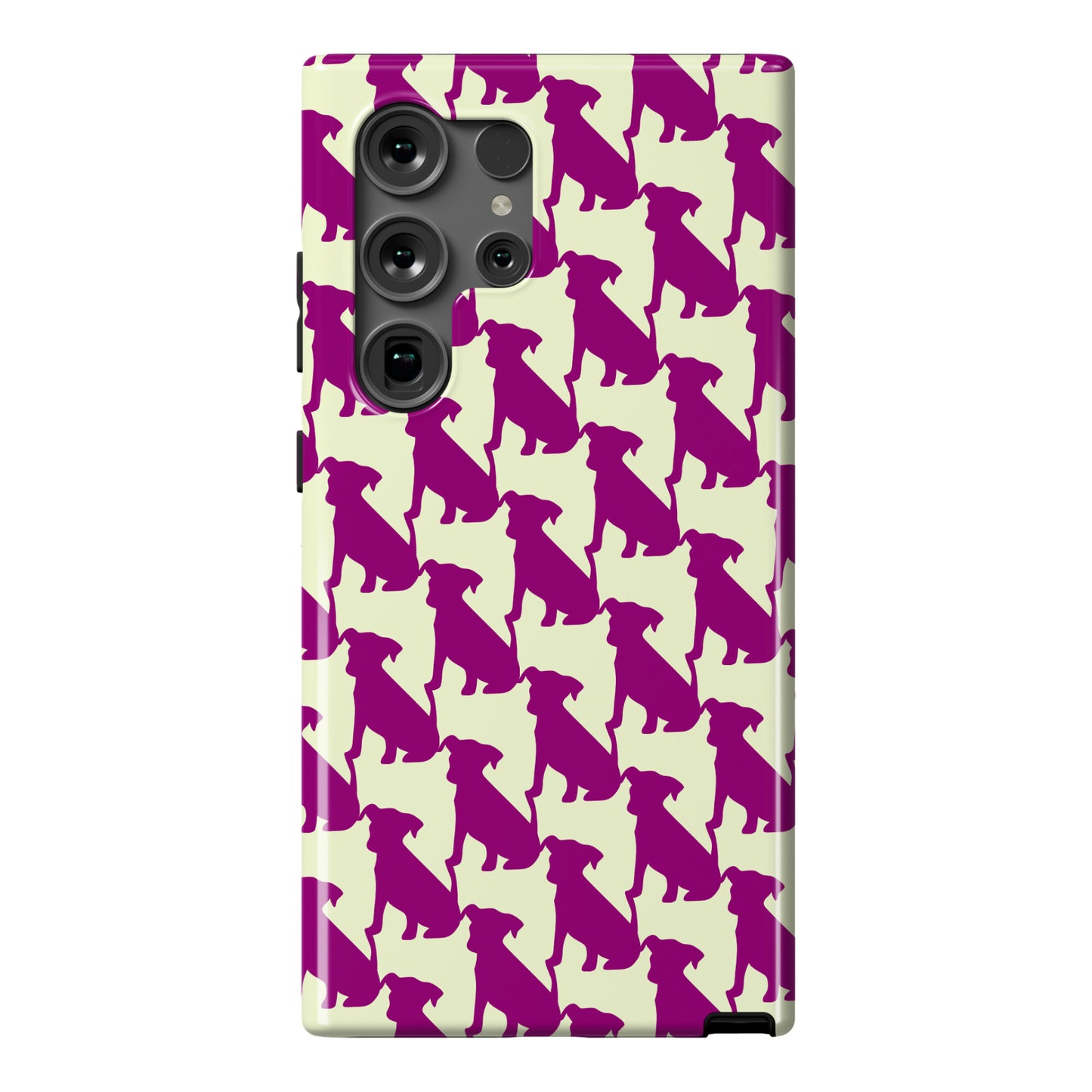 Dogtooth Pattern Phone Case