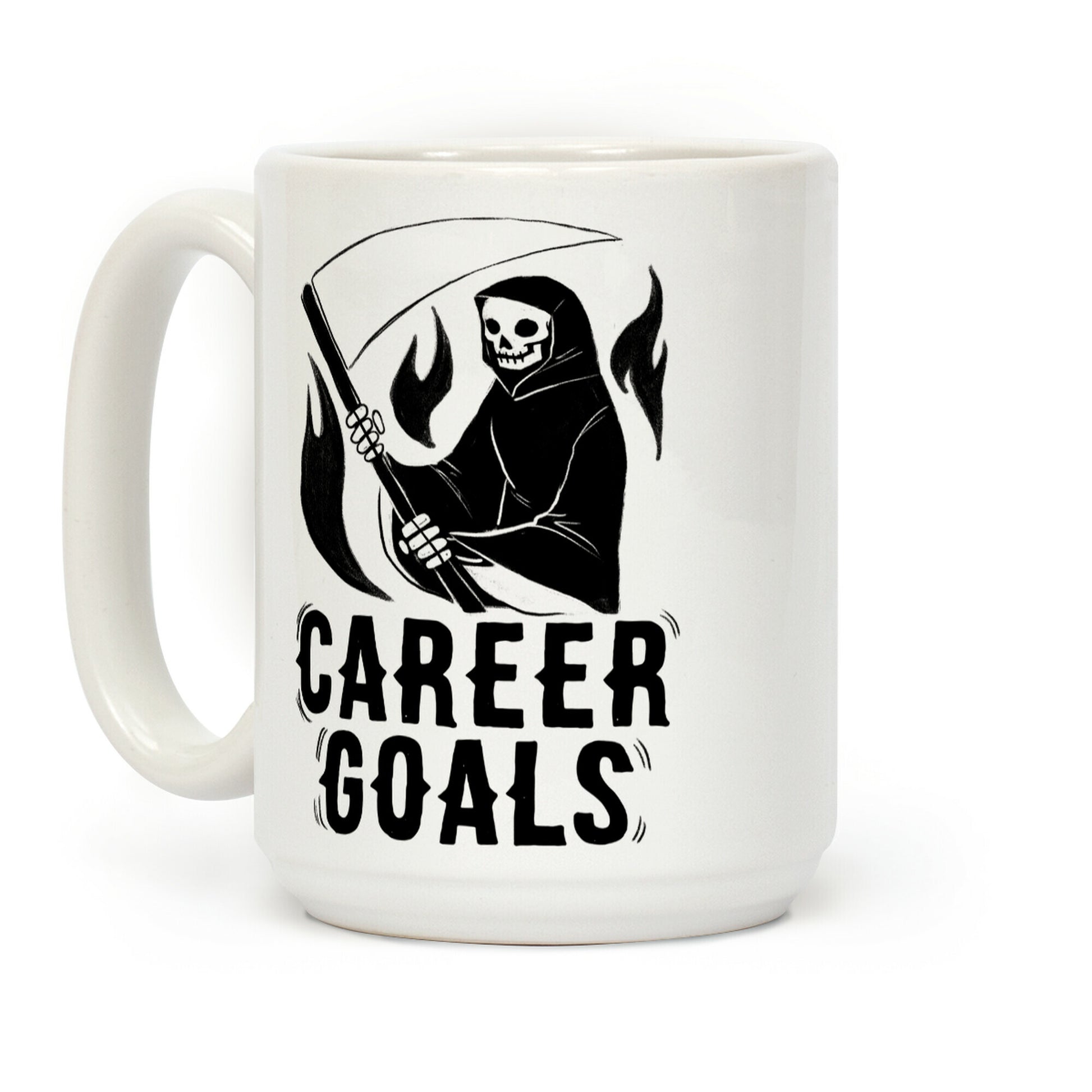 Career Goals - Grim Reaper Coffee Mug
