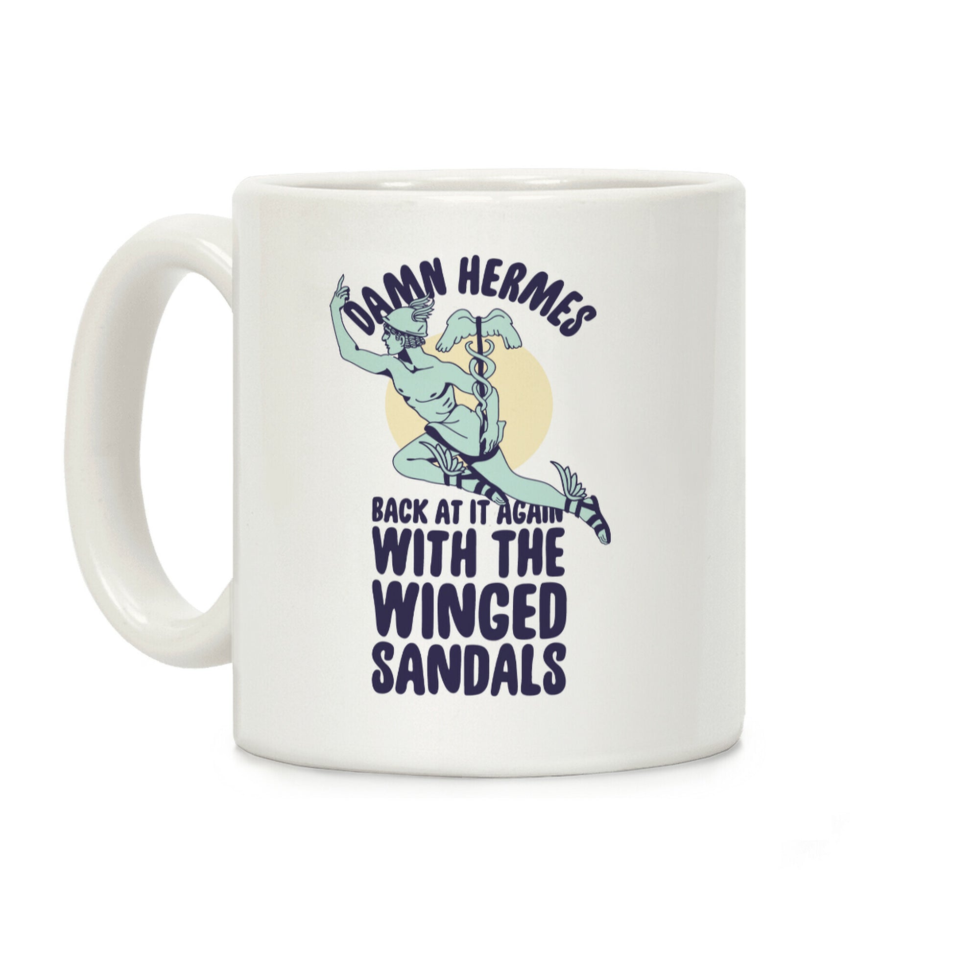 Damn Hermes Coffee Mug