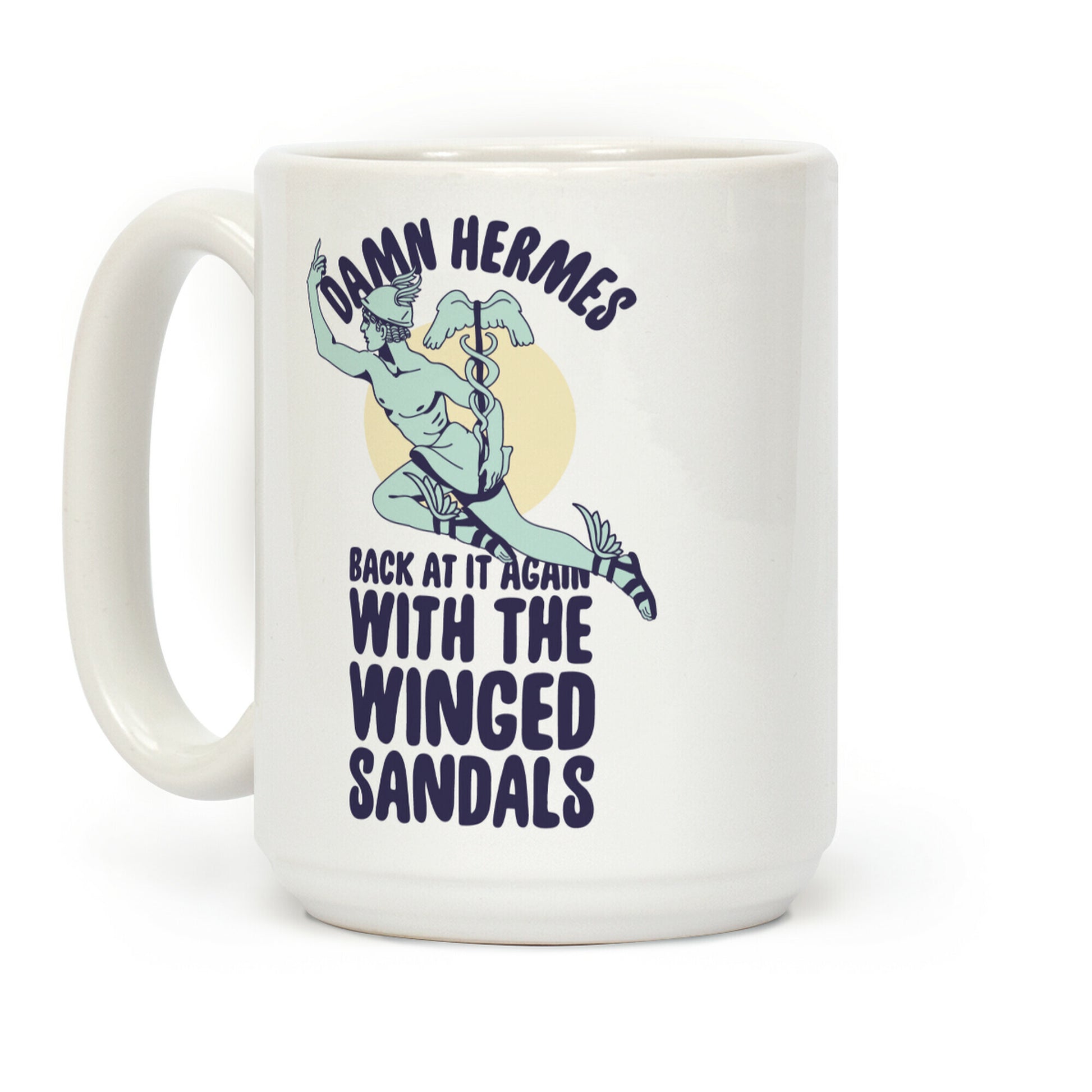 Damn Hermes Coffee Mug