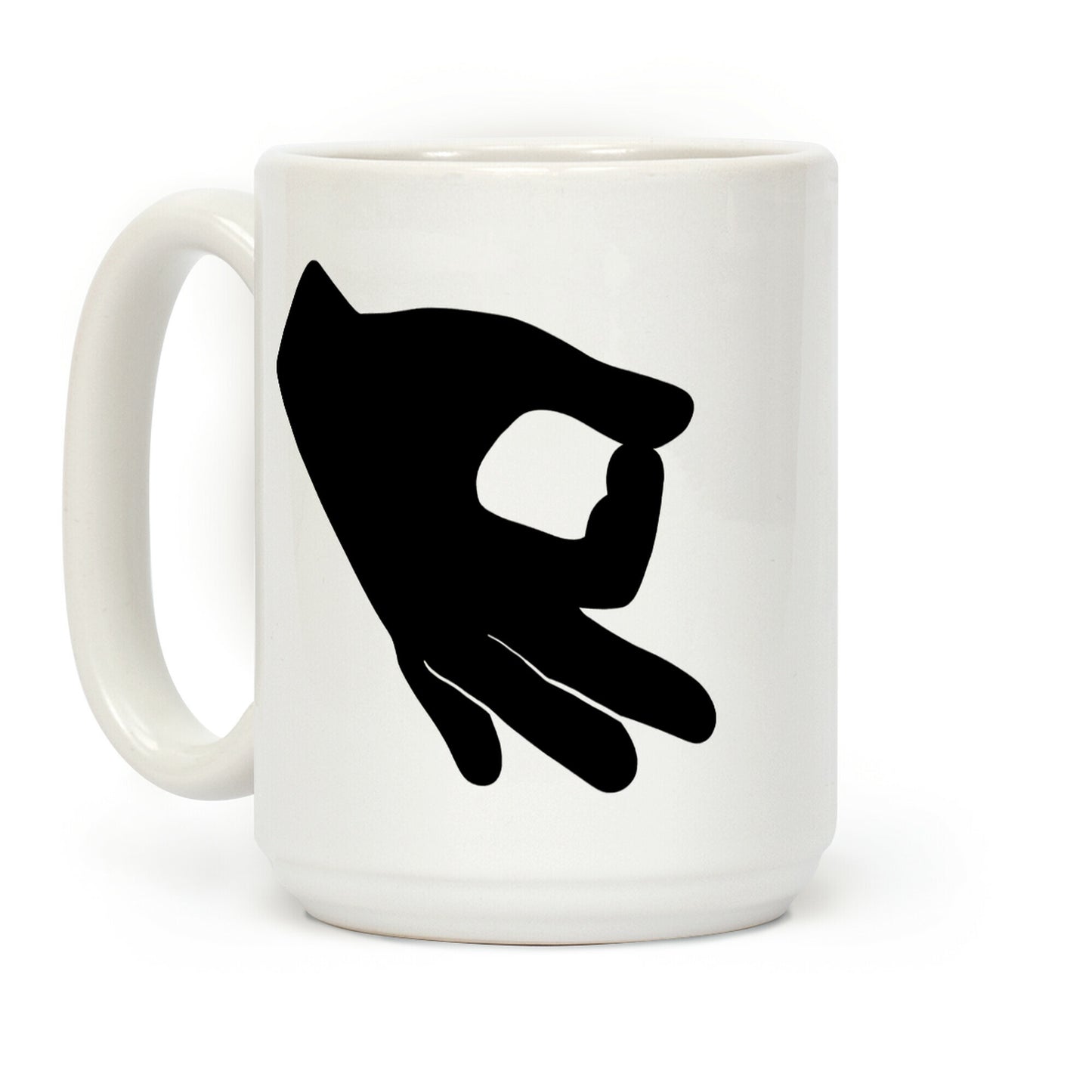 Finger Circle Coffee Mug