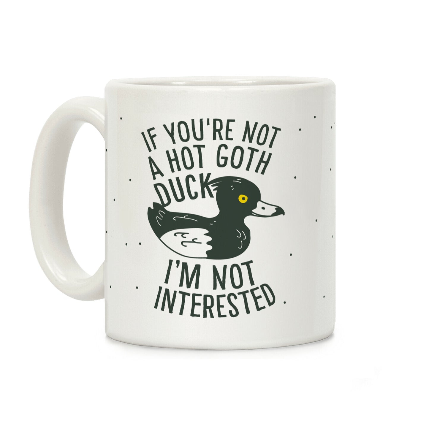 Hot Goth Duck Coffee Mug