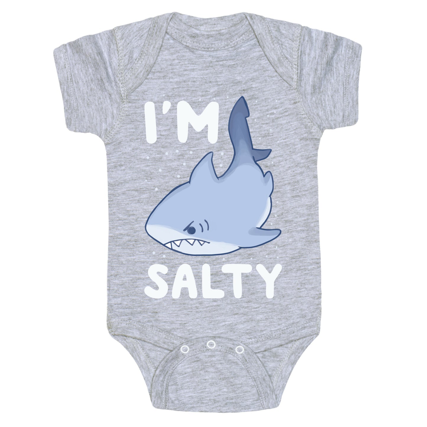 I'm Salty - Shark Baby One Piece