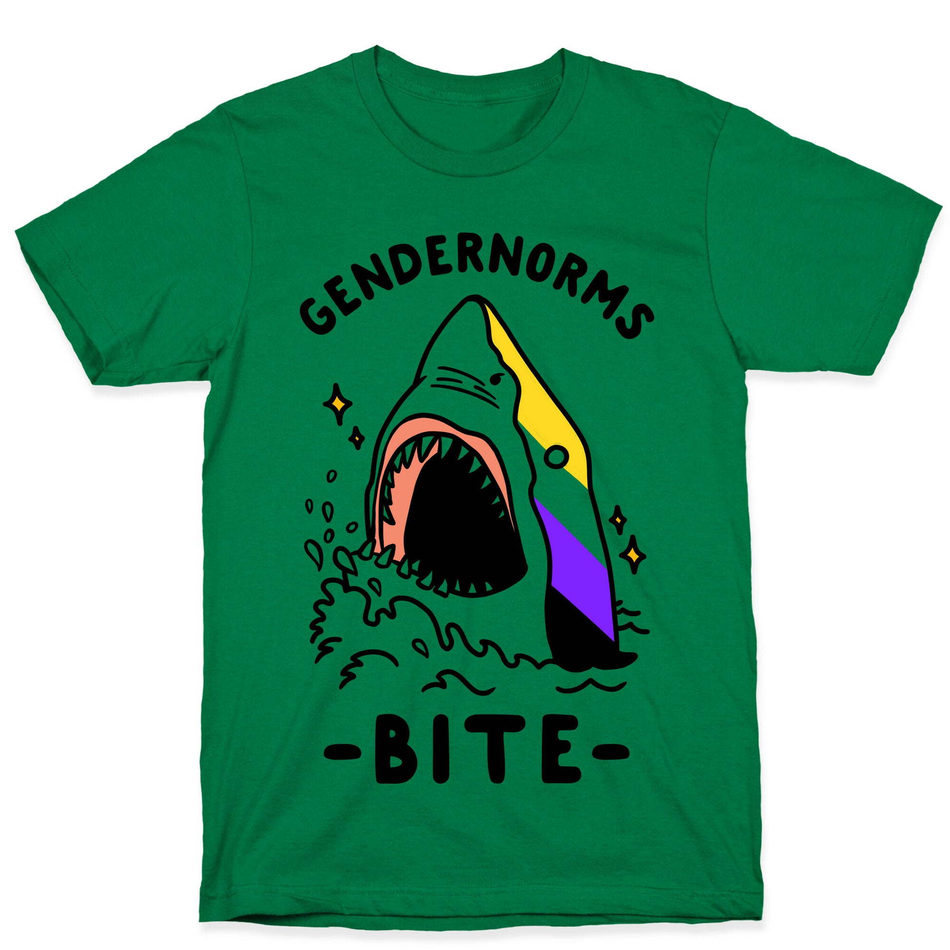 Gendernorms Bite Non-Binary T-Shirt