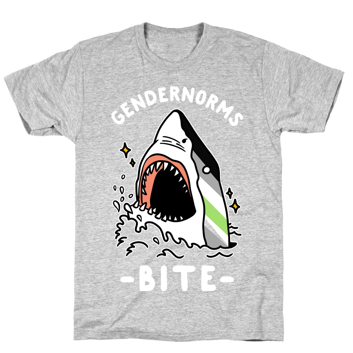 Gendernorms Bite Agender T-Shirt