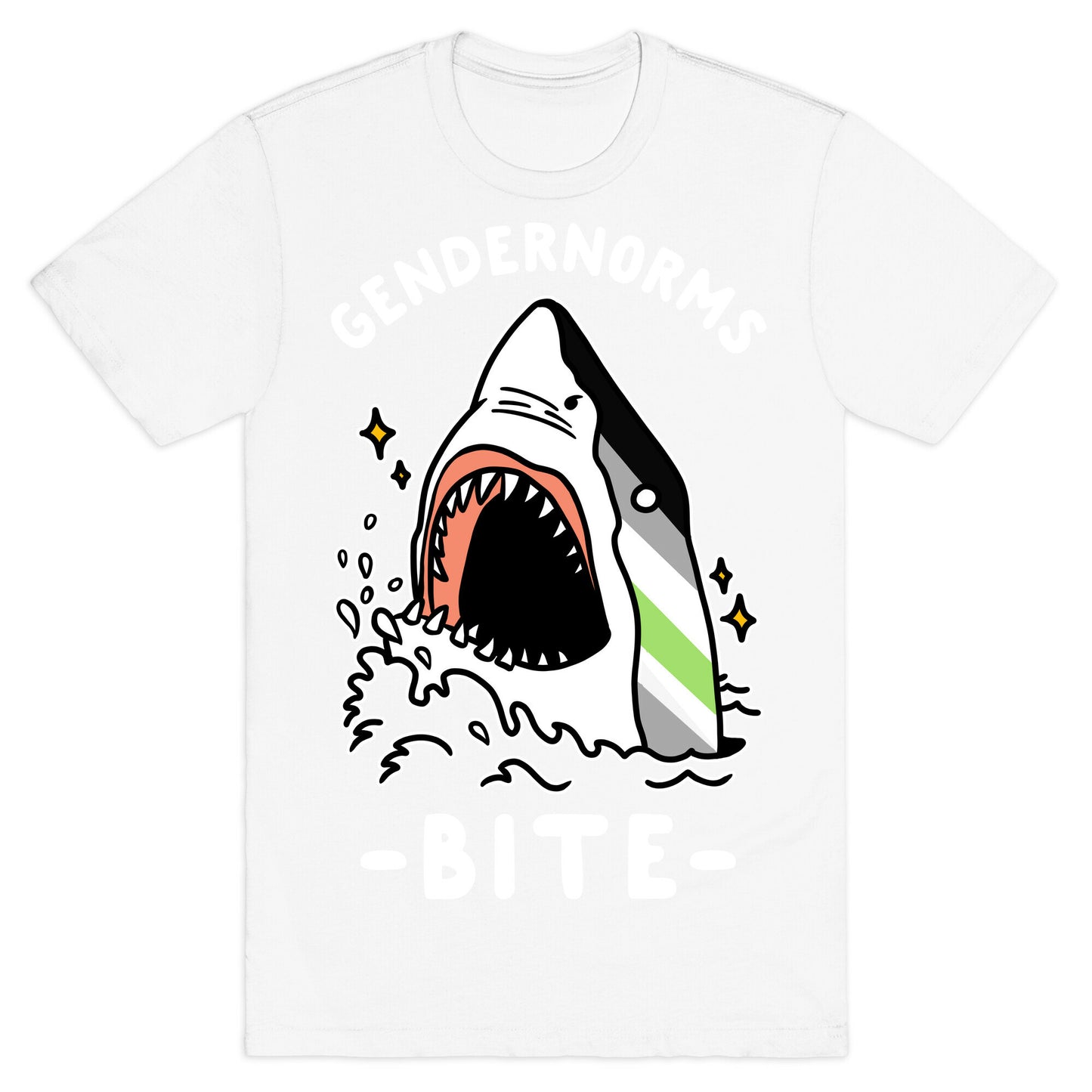 Gendernorms Bite Agender T-Shirt