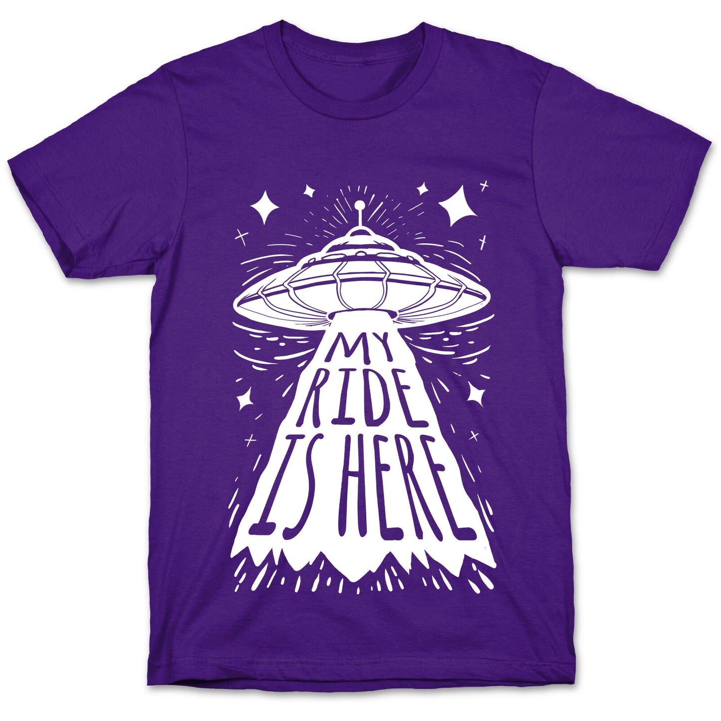 My ride Is Here T-Shirt