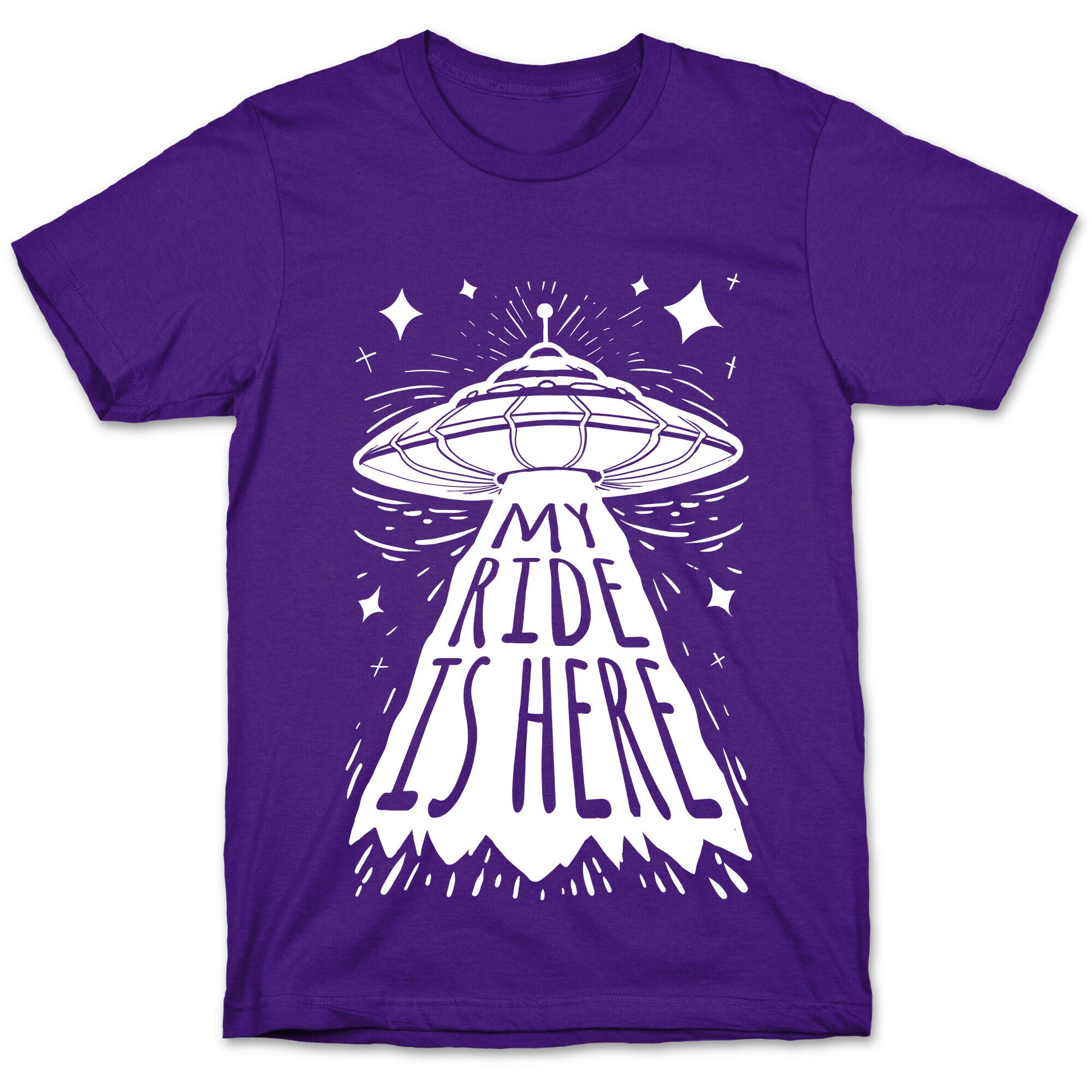 My ride Is Here T-Shirt