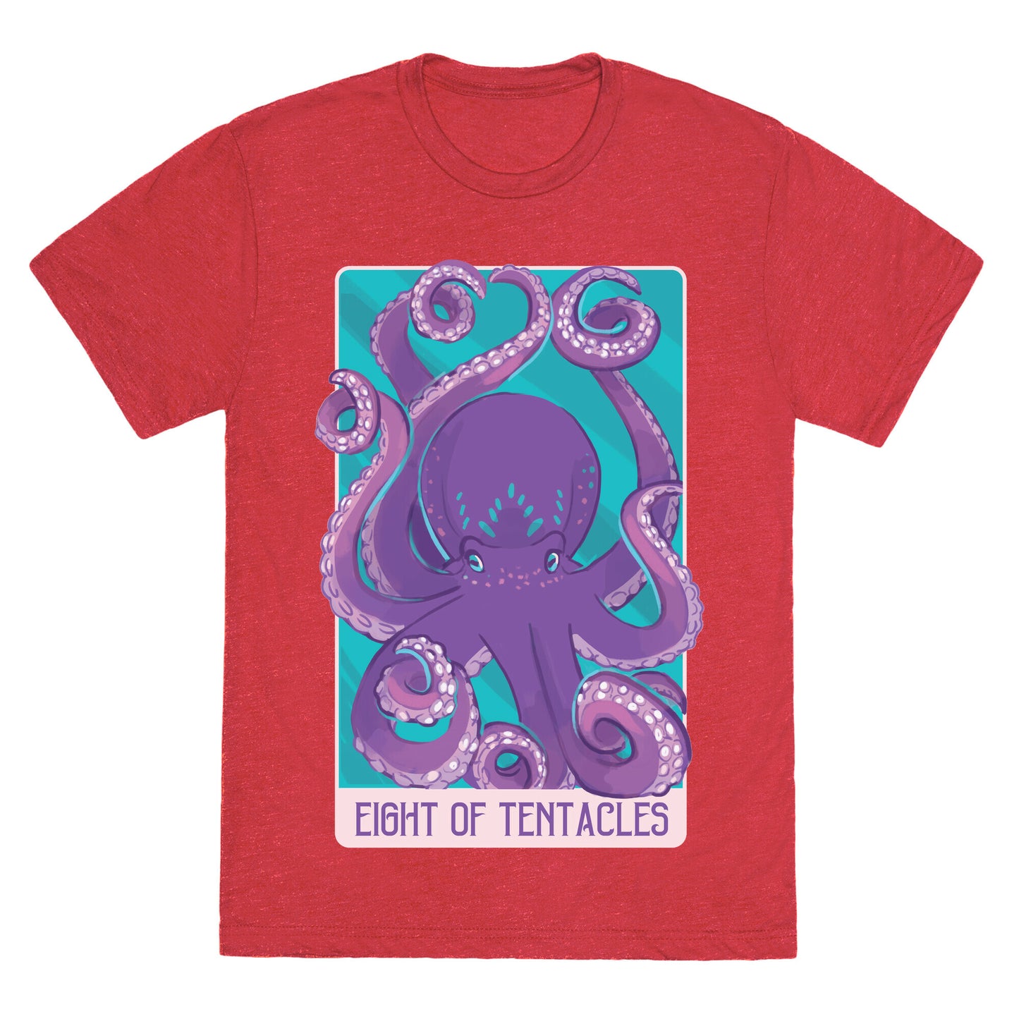 Eight of Tentacles Unisex Triblend Tee