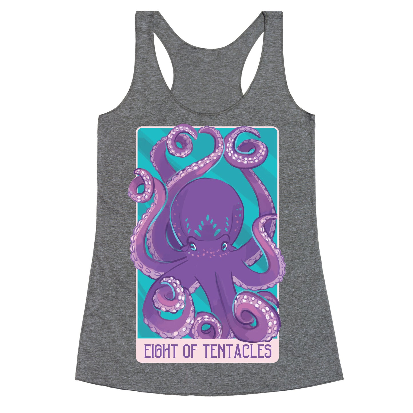 Eight of Tentacles Racerback Tank