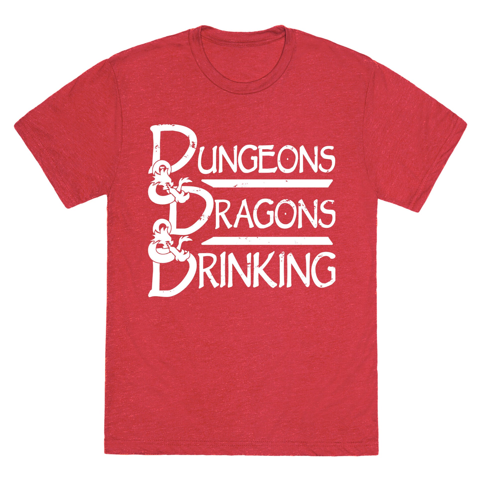 Dungeons & Dragons & Drinking Unisex Triblend Tee
