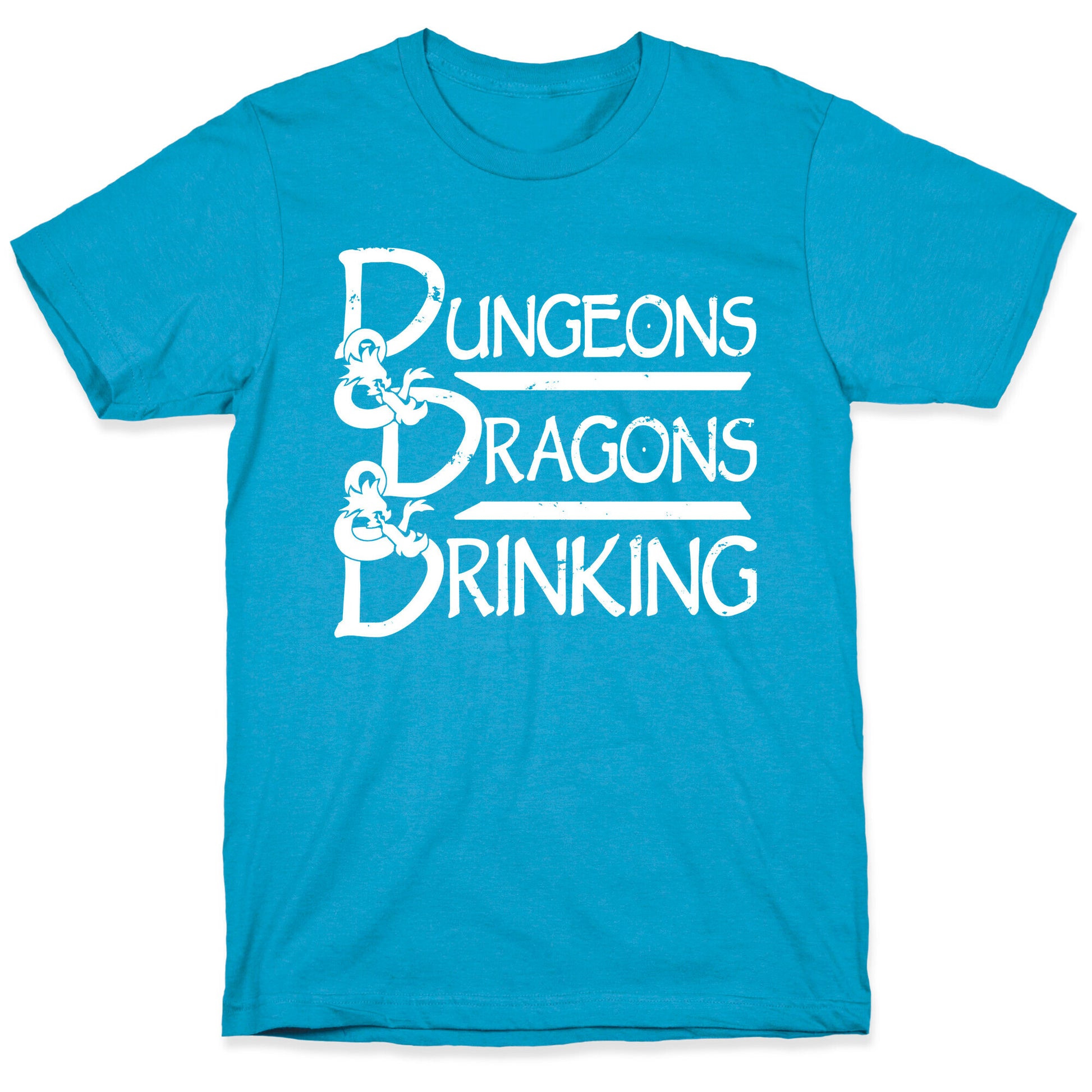 Dungeons & Dragons & Drinking Unisex Triblend Tee
