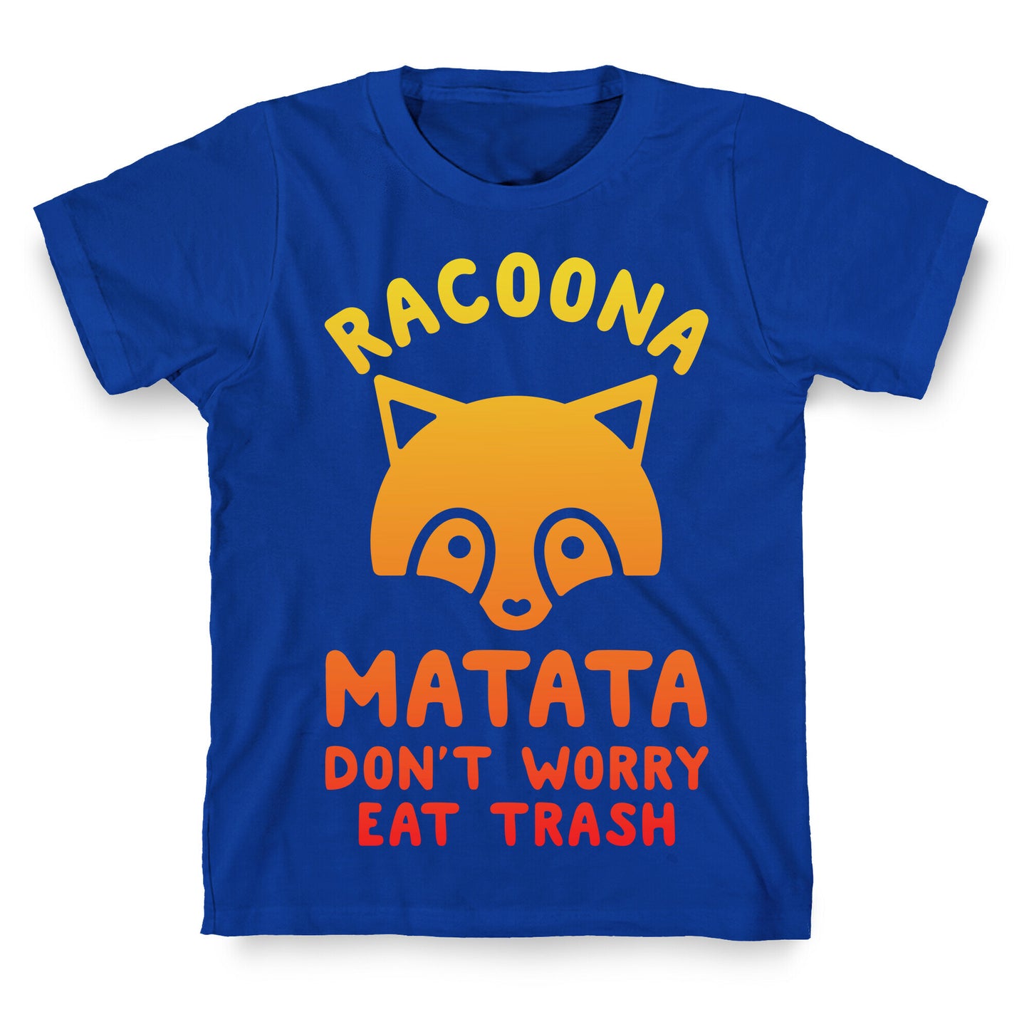 Raccoona Matata Ombre T-Shirt