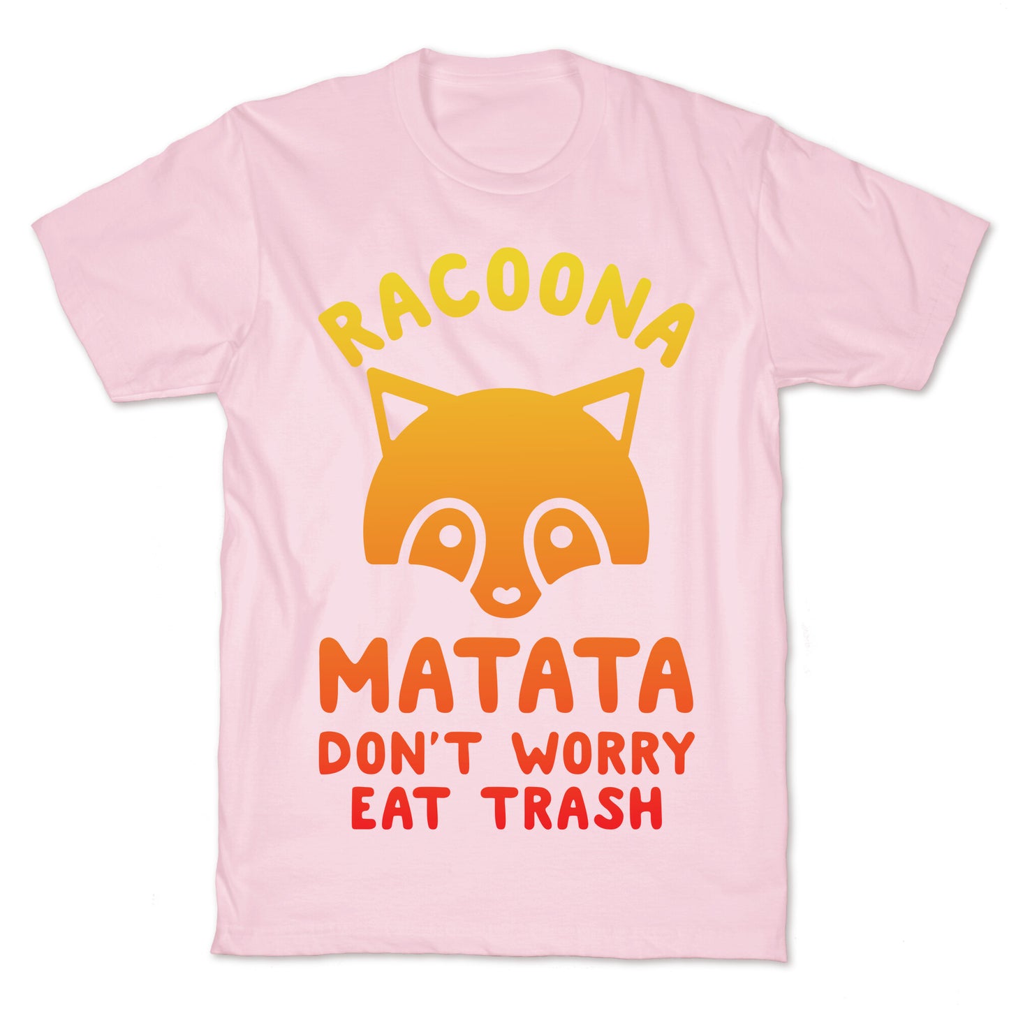 Raccoona Matata Ombre T-Shirt