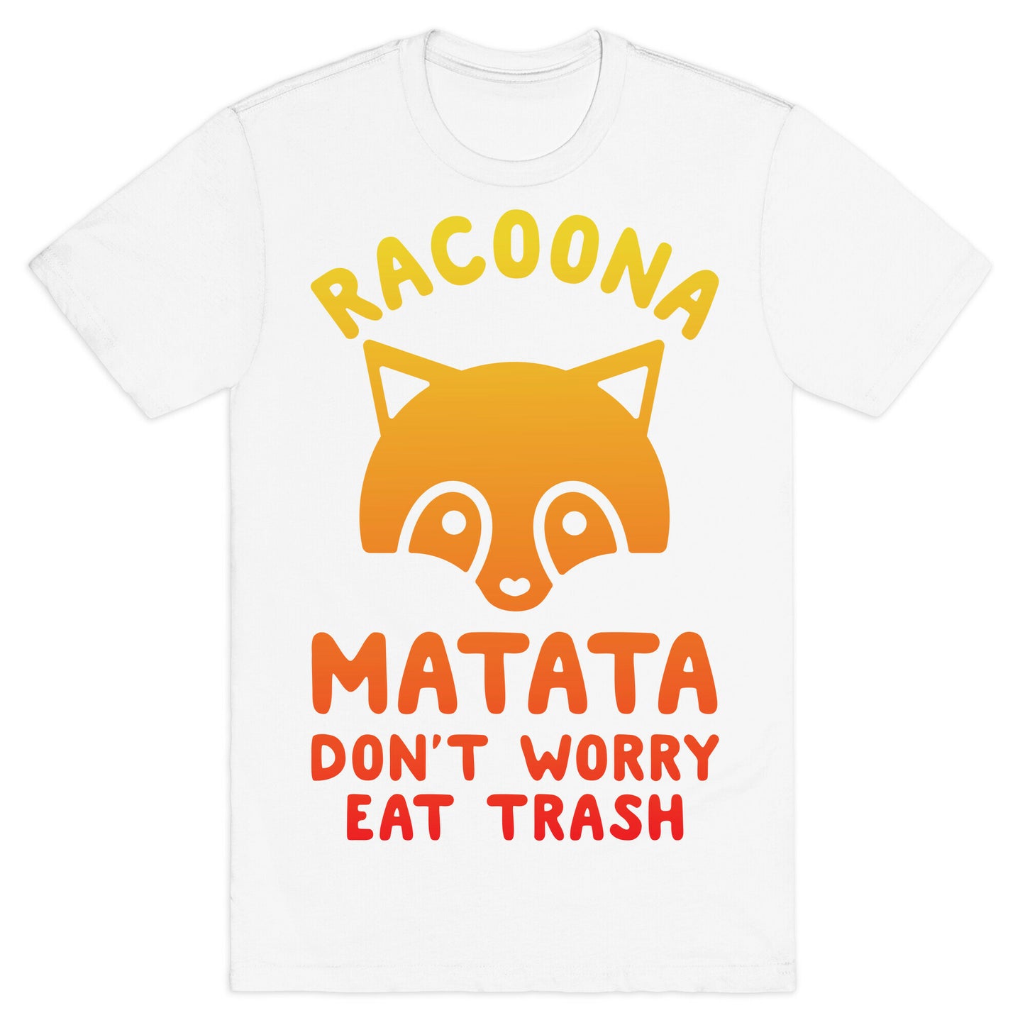 Raccoona Matata Ombre T-Shirt