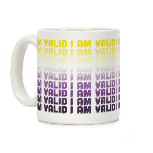 I Am Valid - Non-binary Coffee Mug