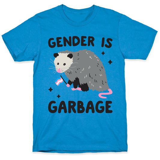 Gender Is Garbage Trans Opossum T-Shirt