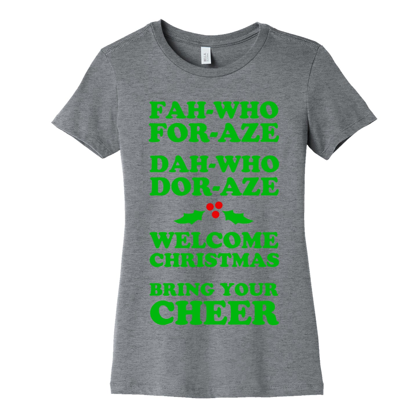 Fah-Who For-Aze Women's Cotton Tee