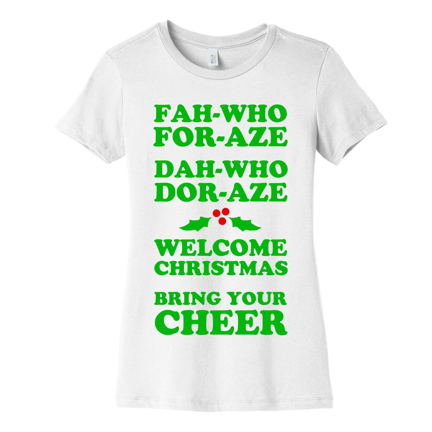Fah-Who For-Aze Women's Cotton Tee