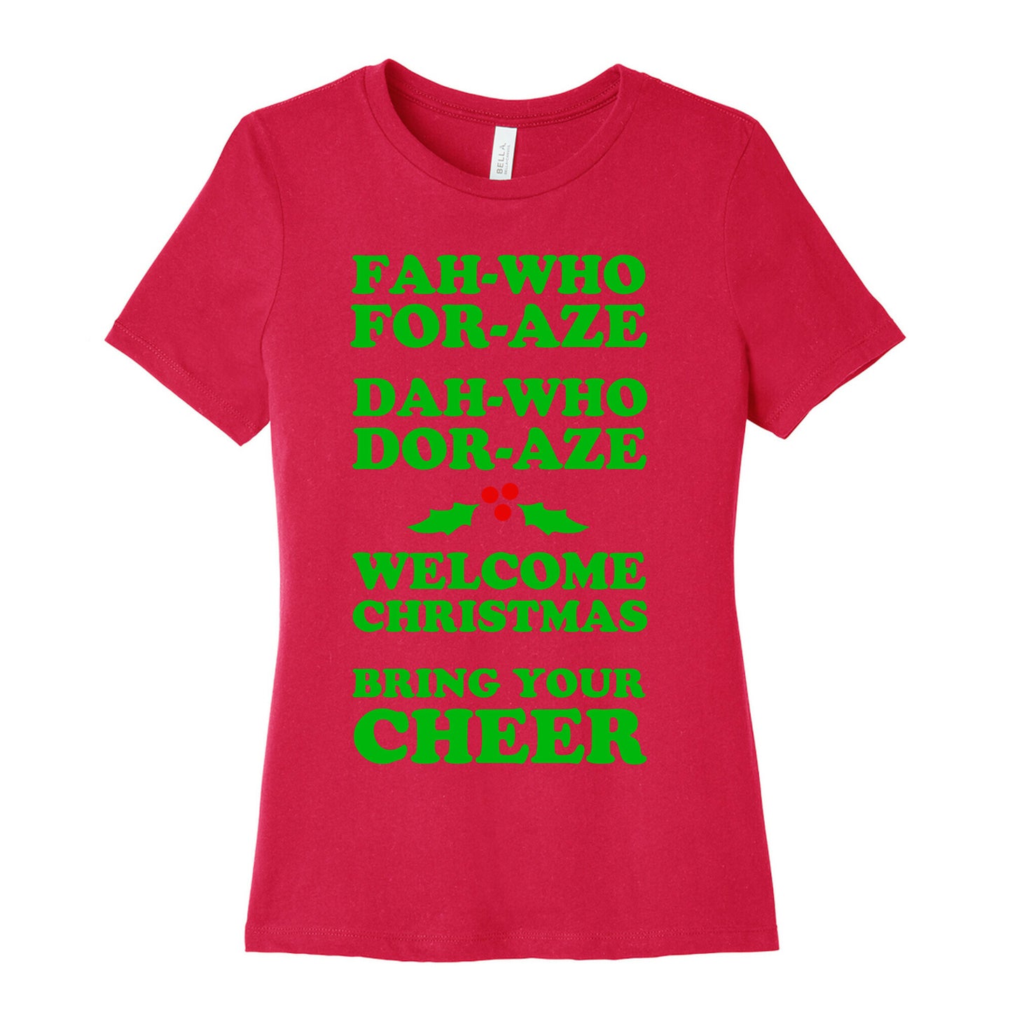Fah-Who For-Aze Women's Cotton Tee