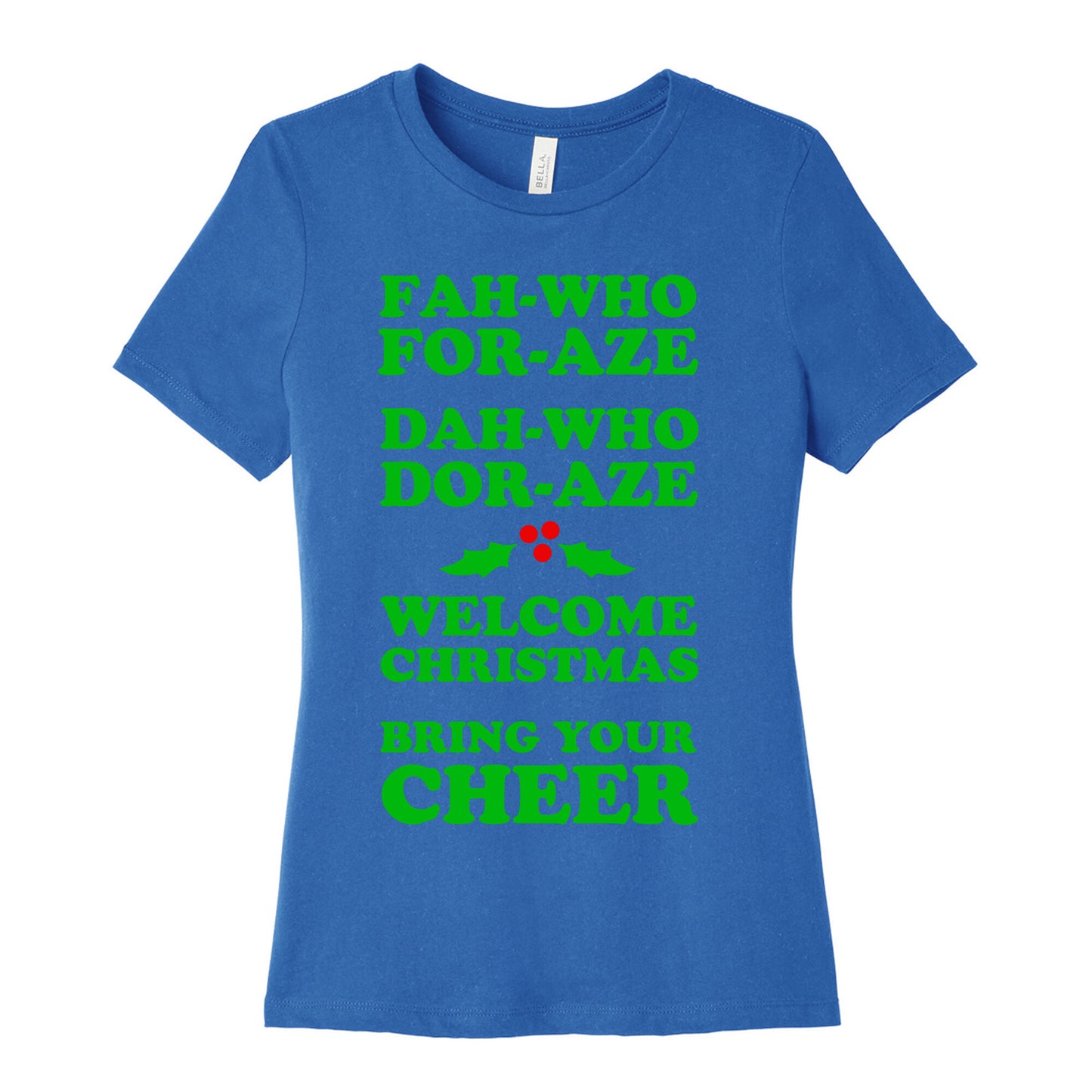 Fah-Who For-Aze Women's Cotton Tee