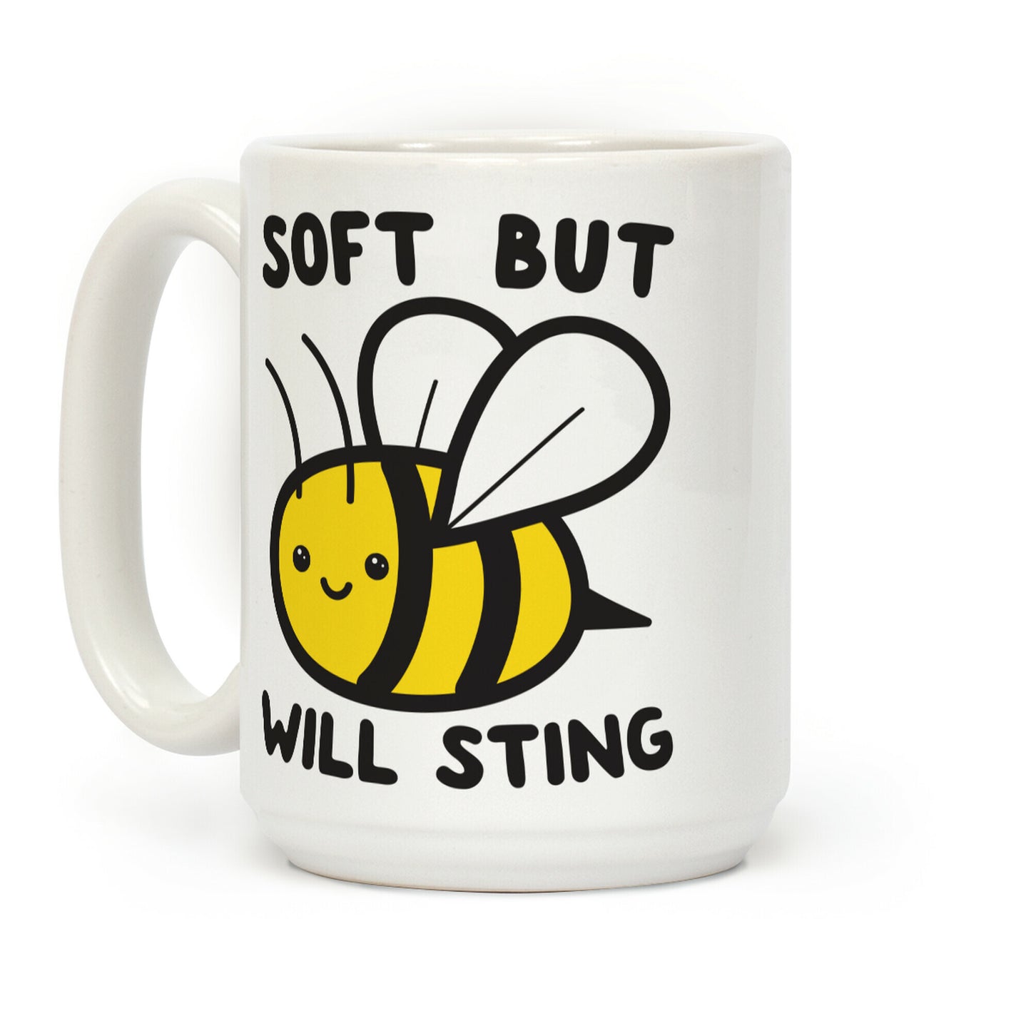 Soft But Will Sting Bee Coffee Mug