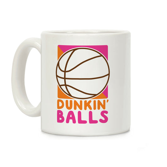 Dunkin' Balls - Basketball Coffee Mug