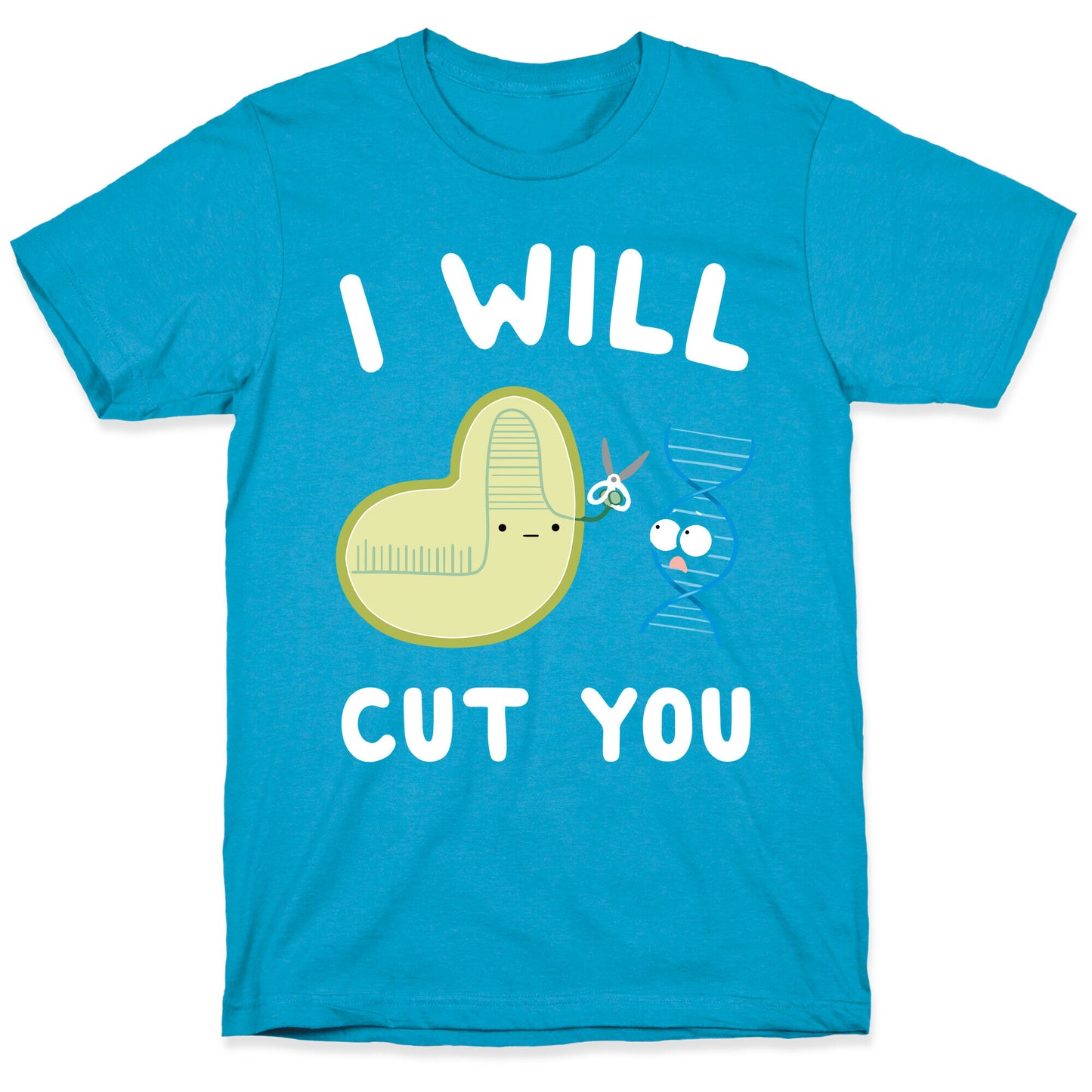 Crispr Will Cut You Unisex Triblend Tee