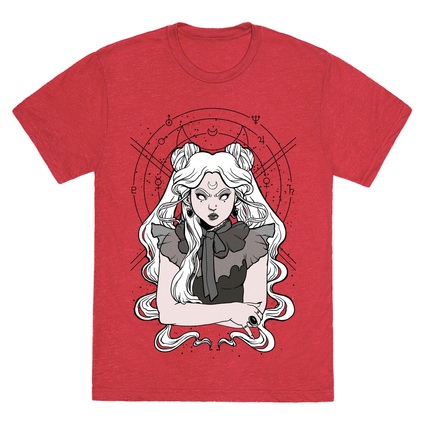 Goth Usagi (Sailor Moon Parody) Unisex Triblend Tee