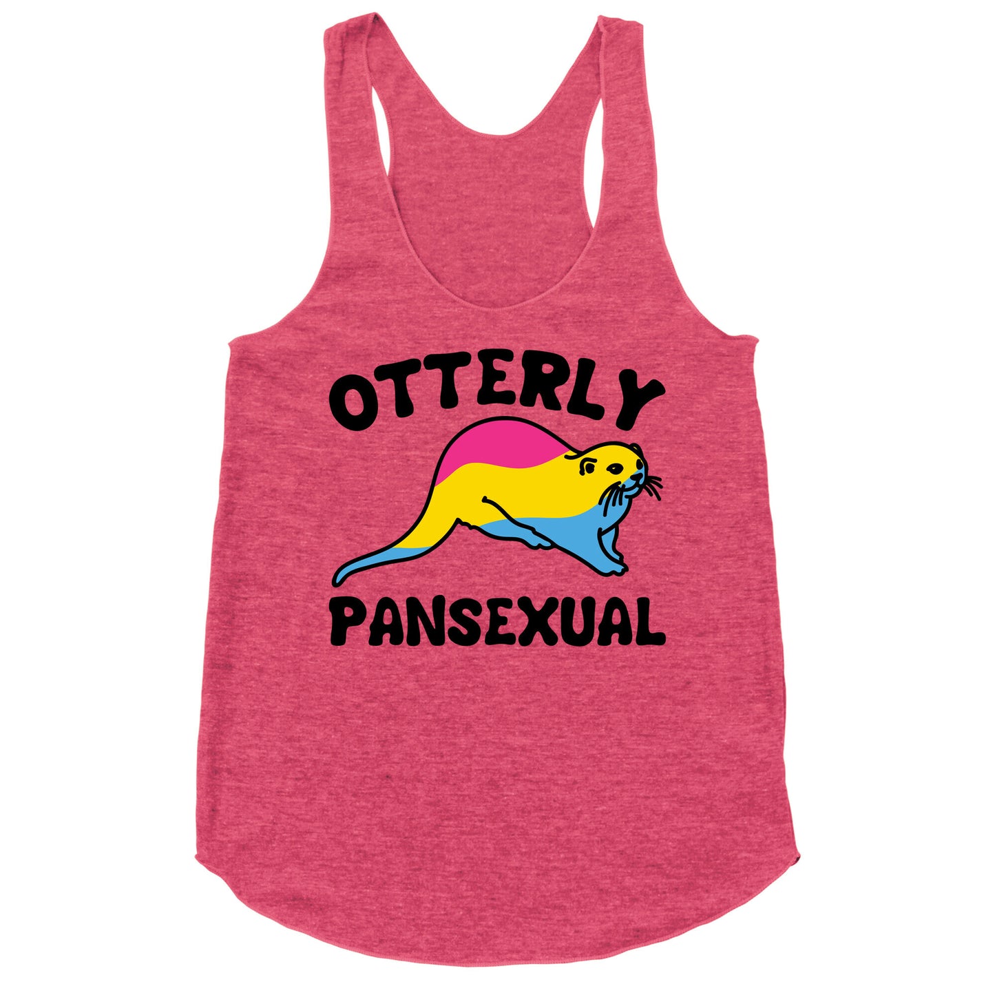 Otterly Pansexual Racerback Tank