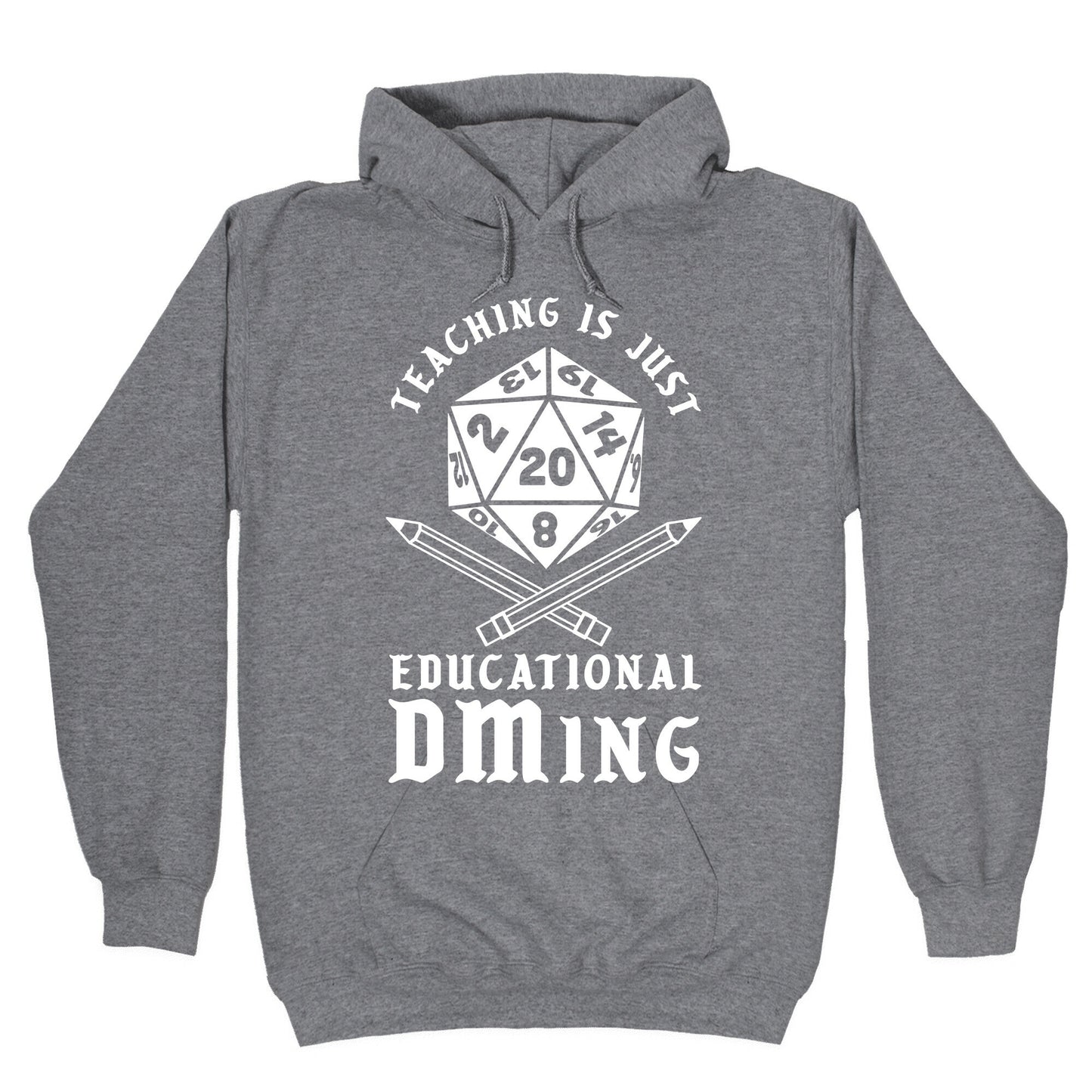 Teaching is just Educational DMing Hoodie