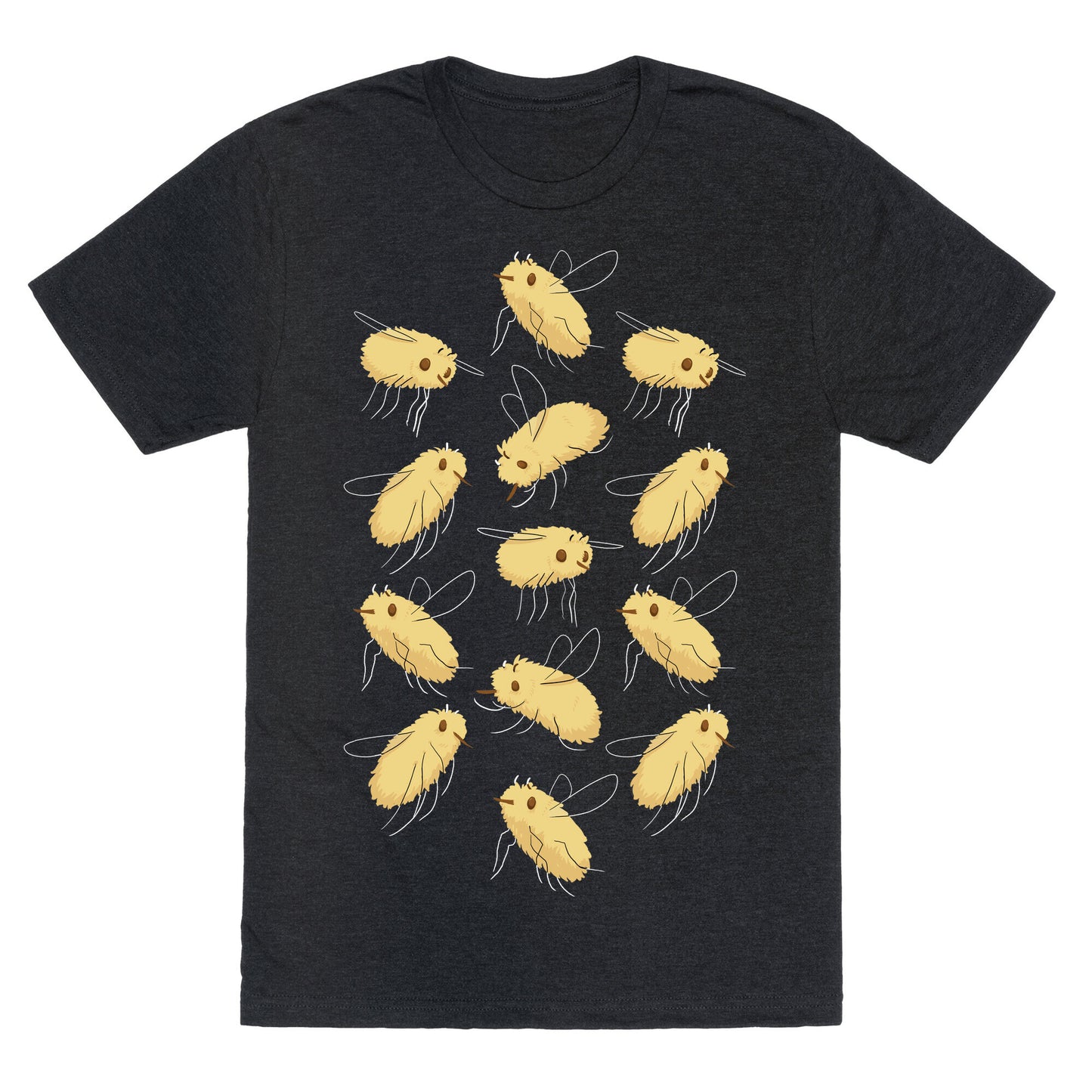 Bee Fly Pattern Unisex Triblend Tee